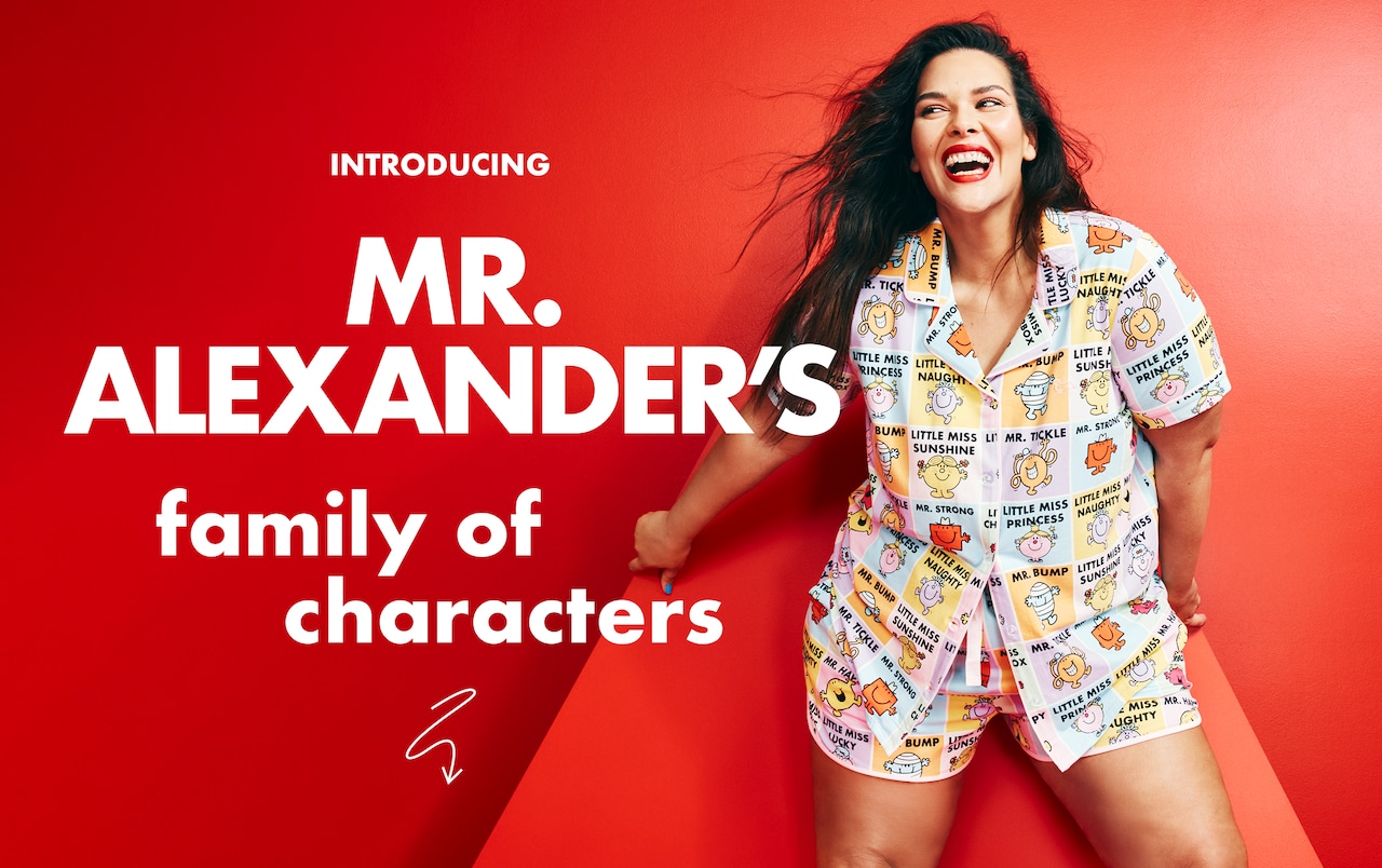 Introducing Mr. Alexanders family of characters