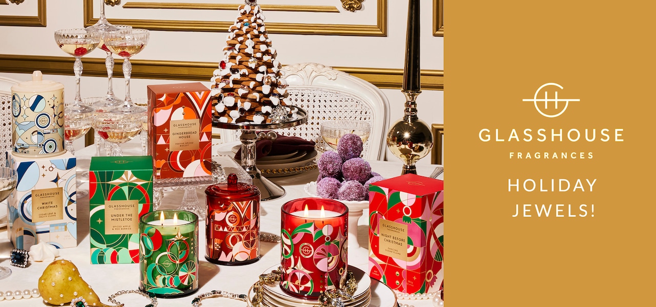 Glasshouse Fragrances - Holiday Jewels!