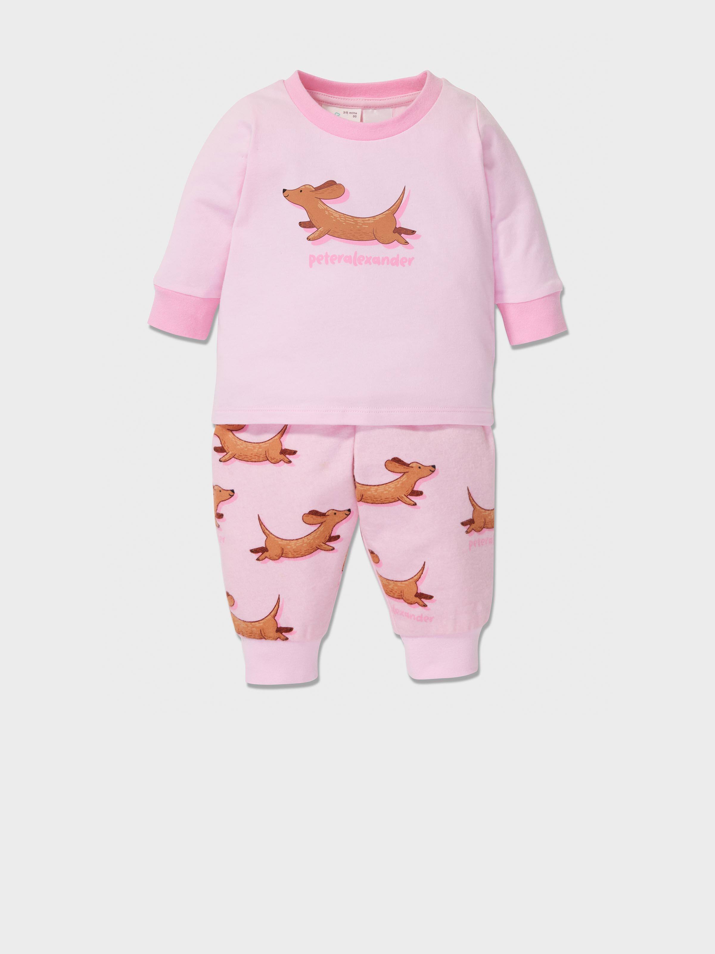 Baby Girl Pink Penny Pj Set