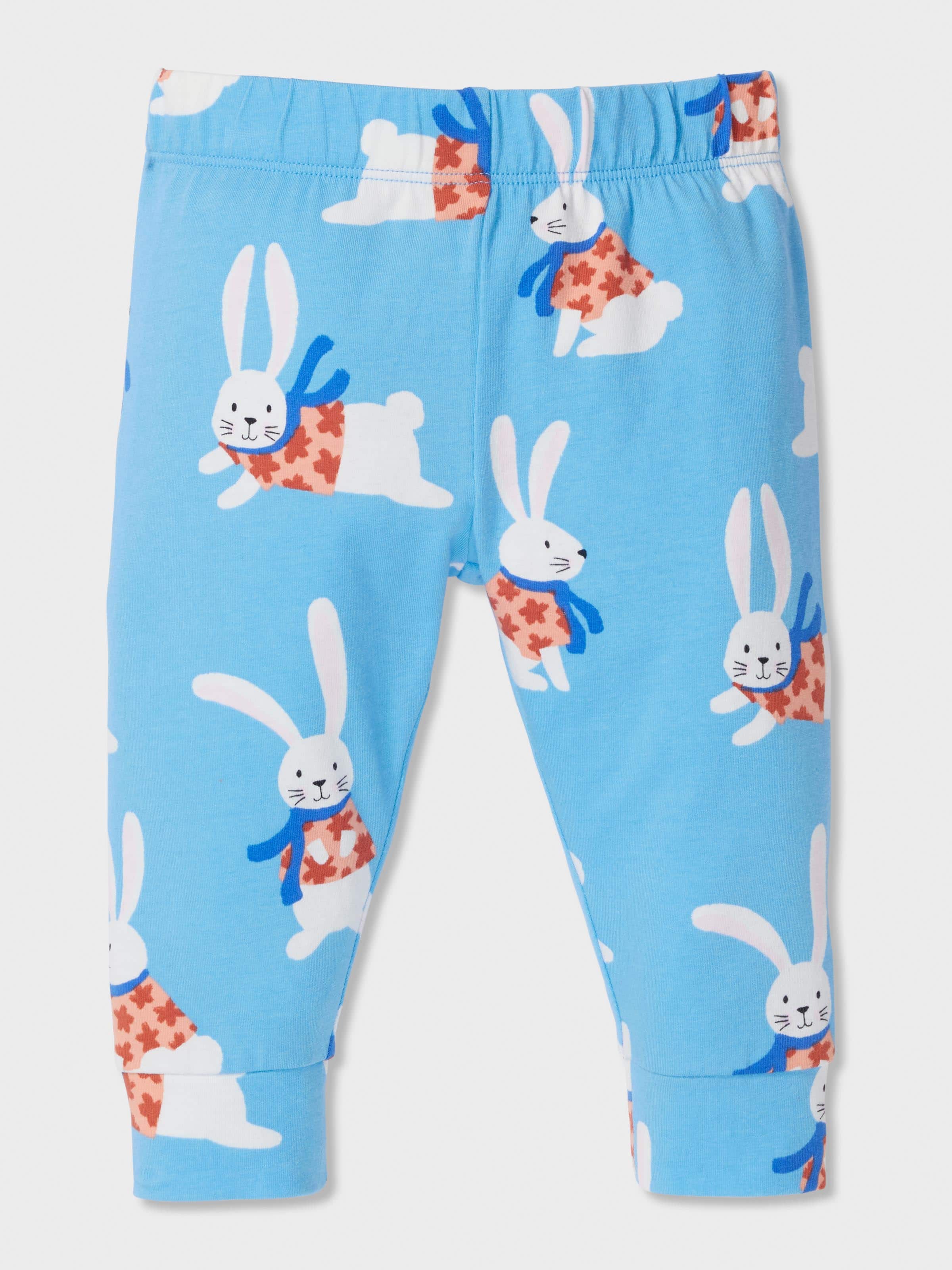 Baby Scarf Bunny Pj Set
