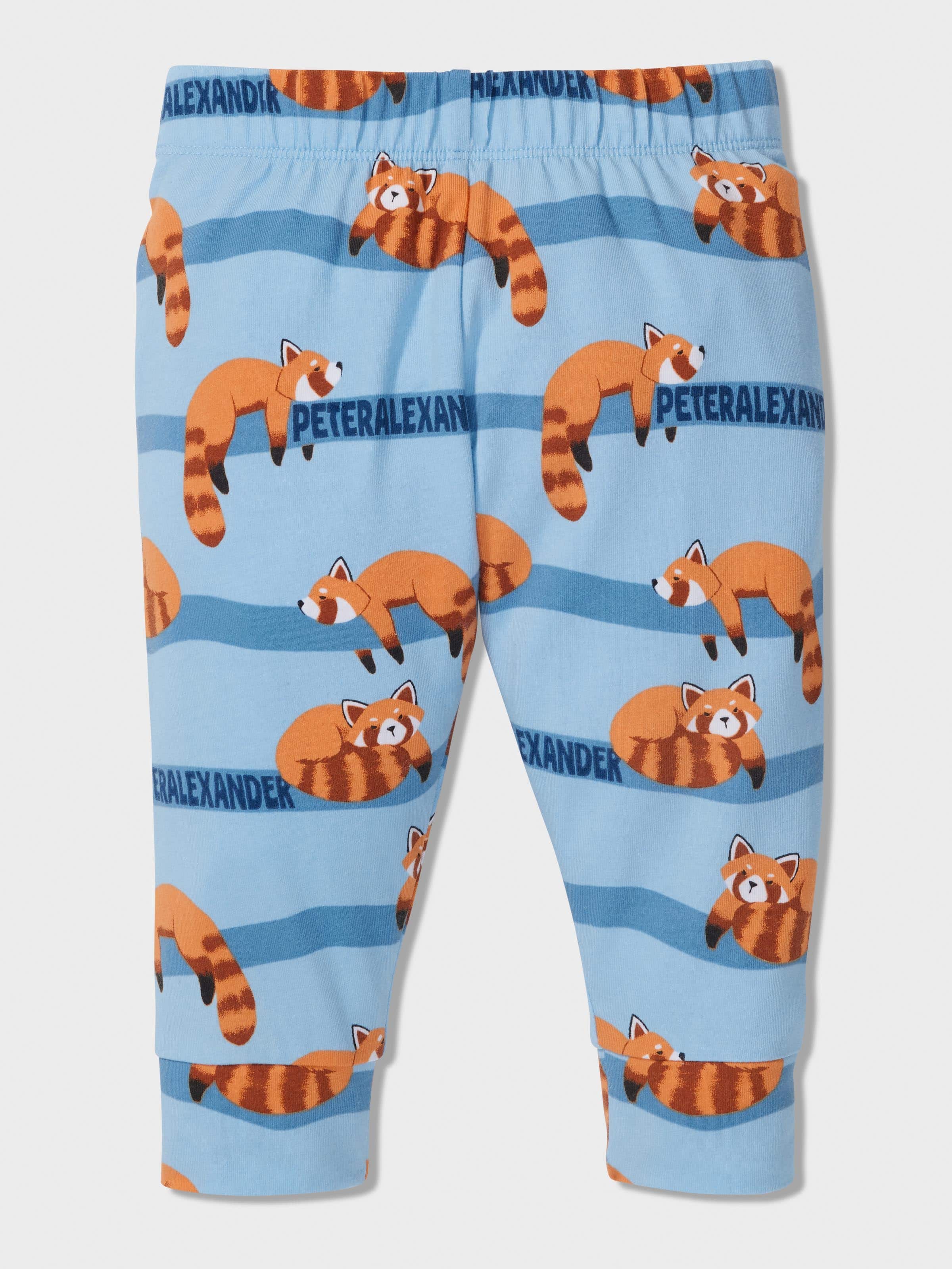 Baby Boy Red Panda Pj Set