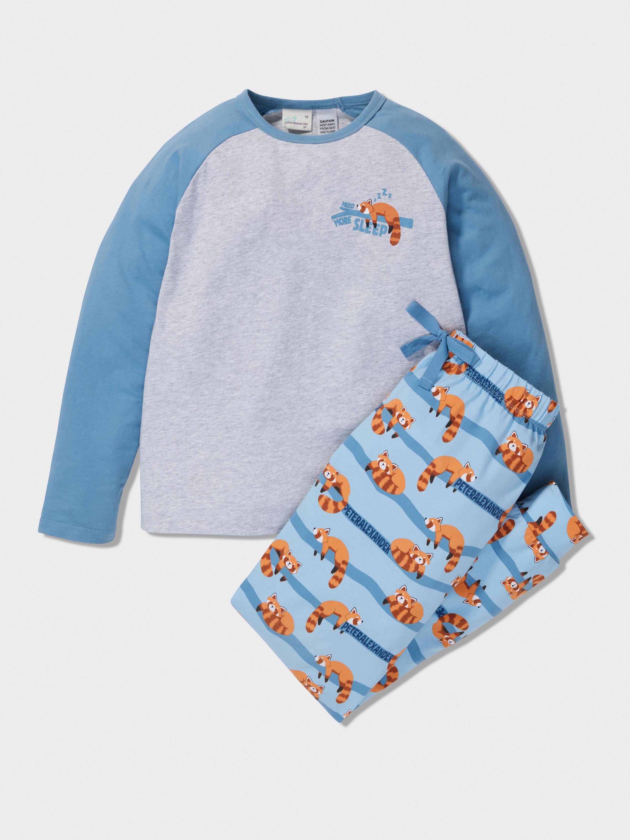 Boys Red Panda Pj Set