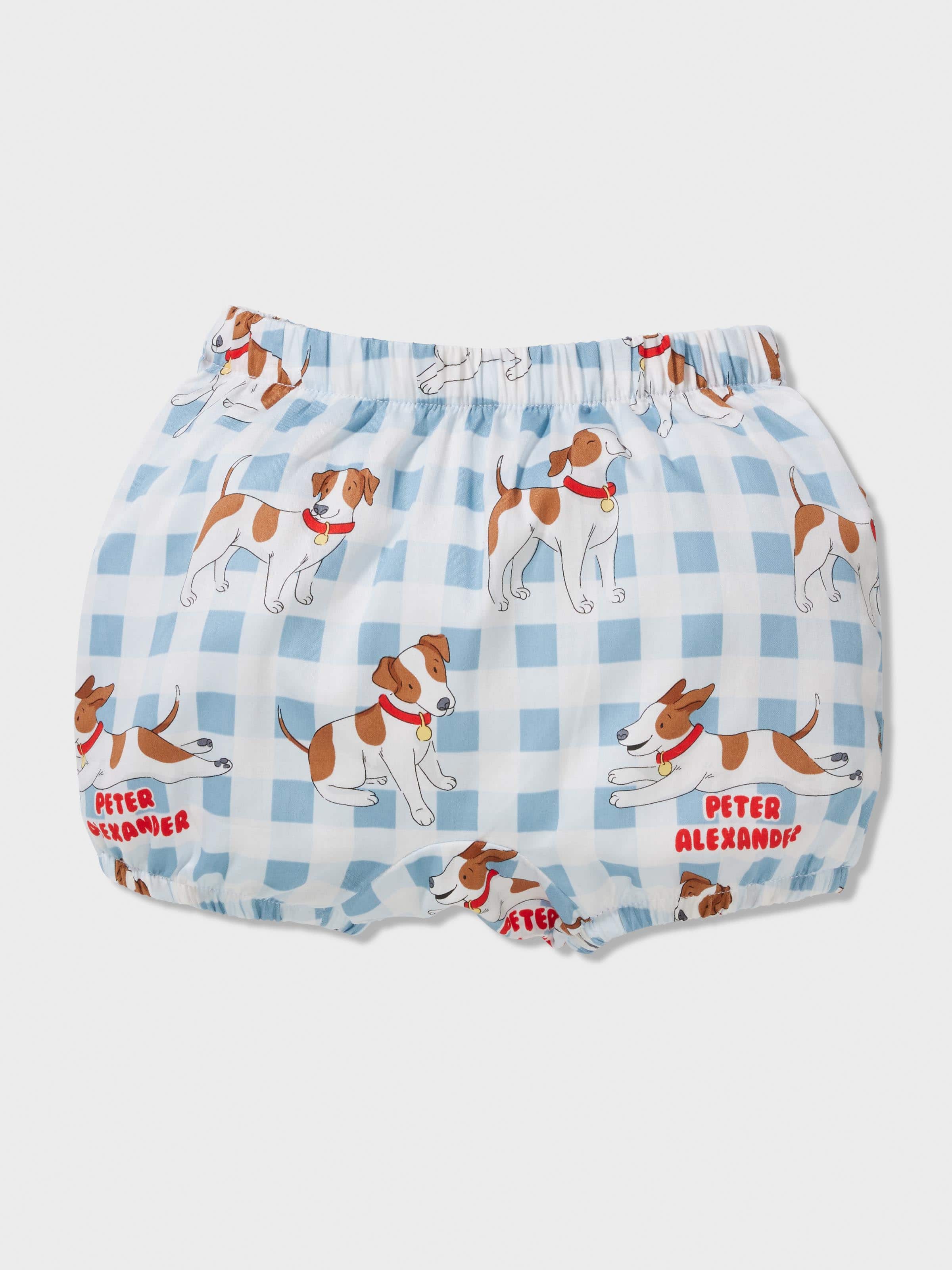 Baby Dog Check Pj Set
