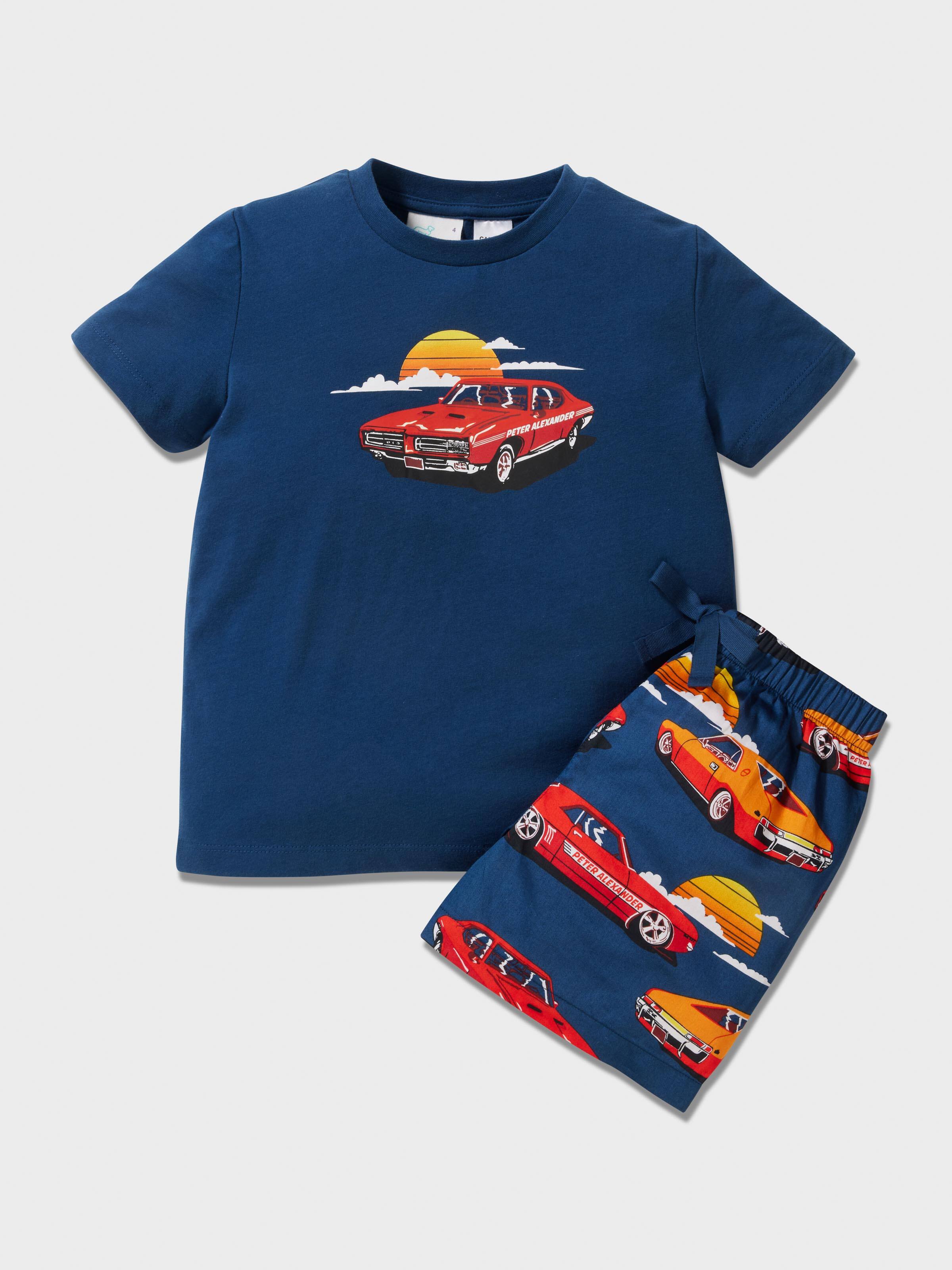 Boys Muscle Car Pj Set