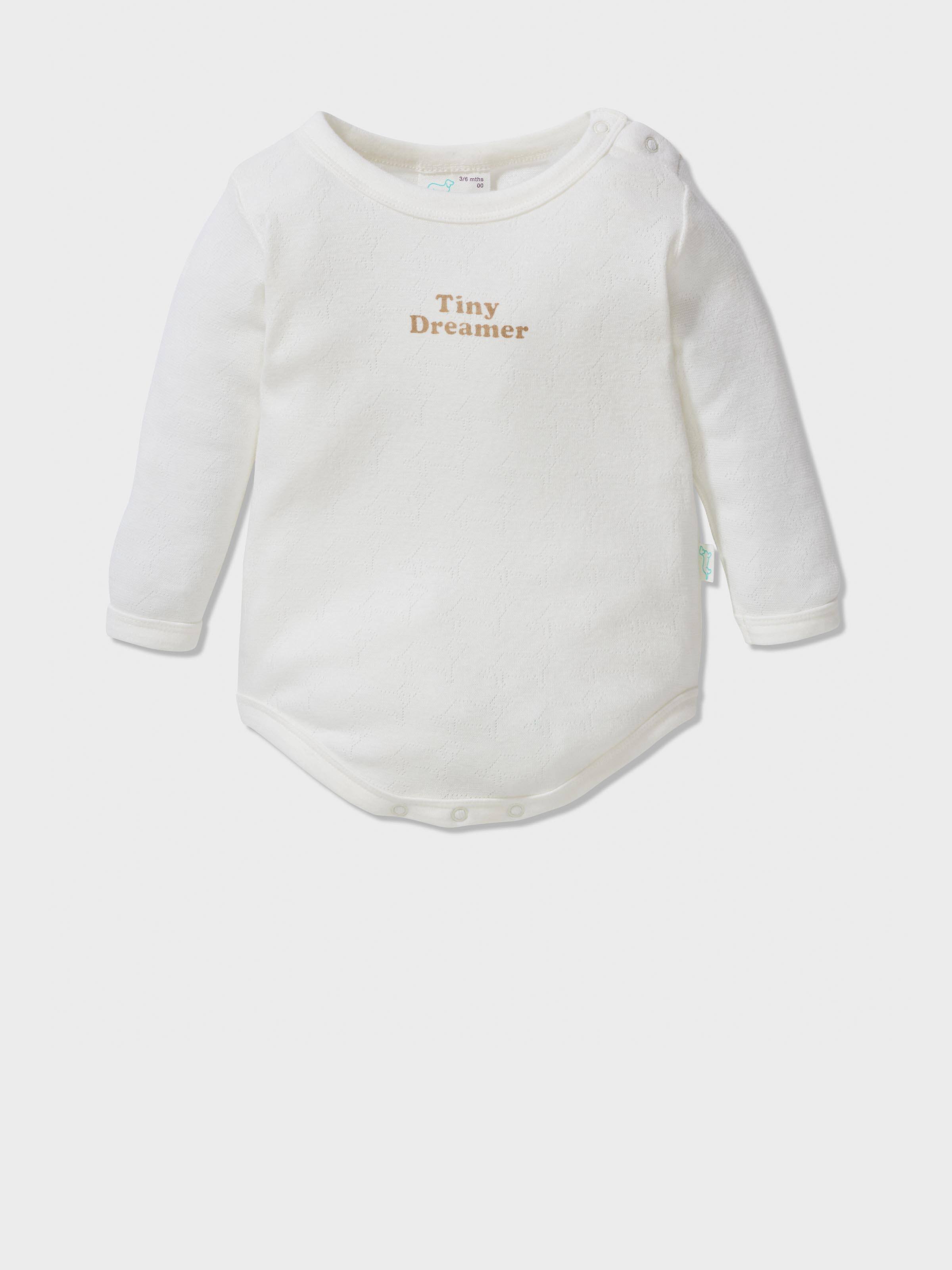Baby Organic Penny Print Romper