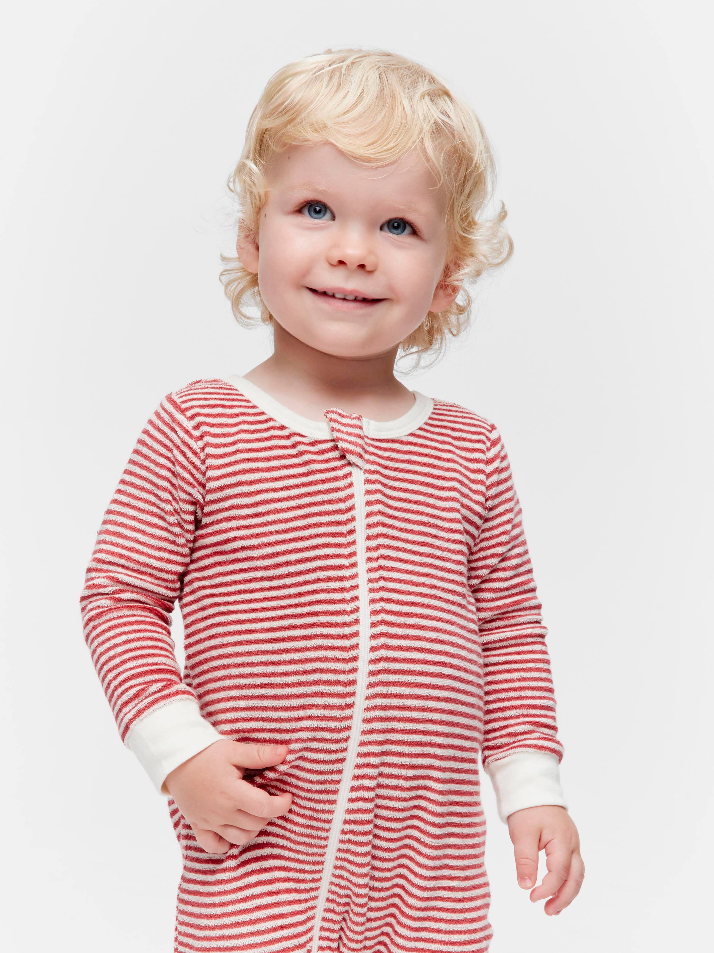 Image for Baby Organic Striped Onesie from JustGroupNZ