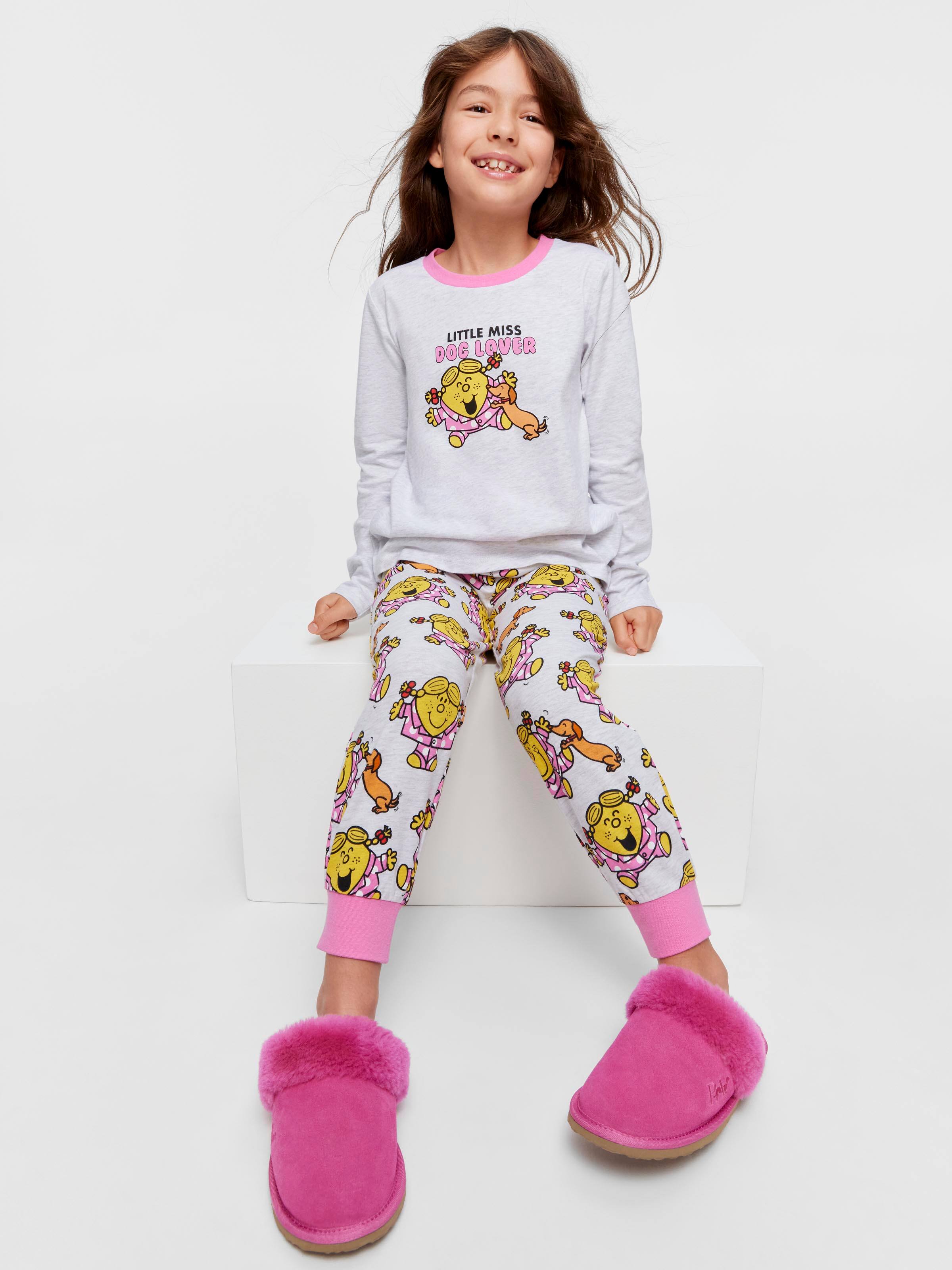 Jnr Girls Little Miss Dog Lover Pj Set