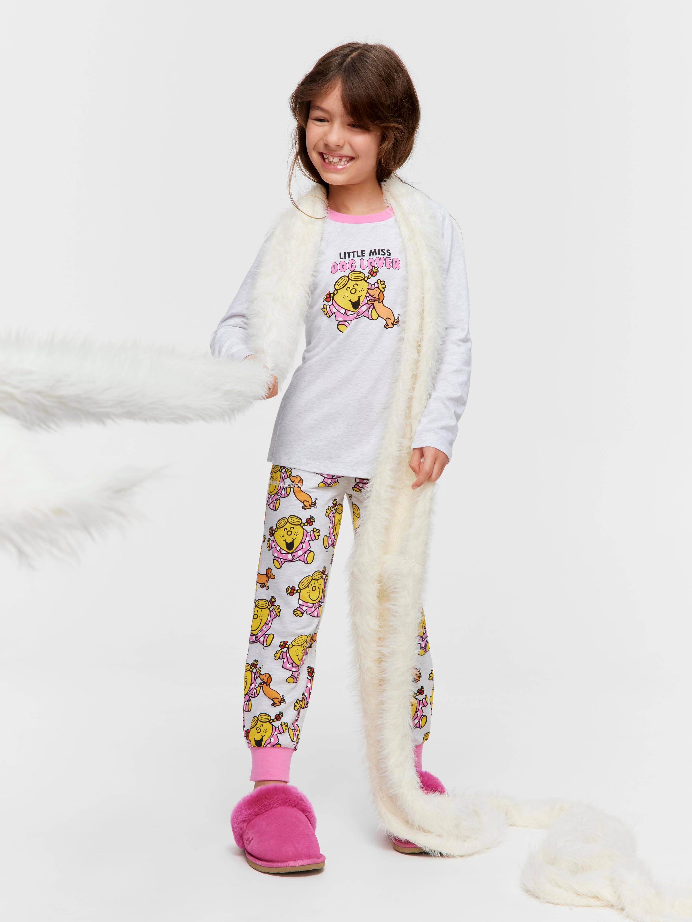 Jnr Girls Little Miss Dog Lover Pj Set