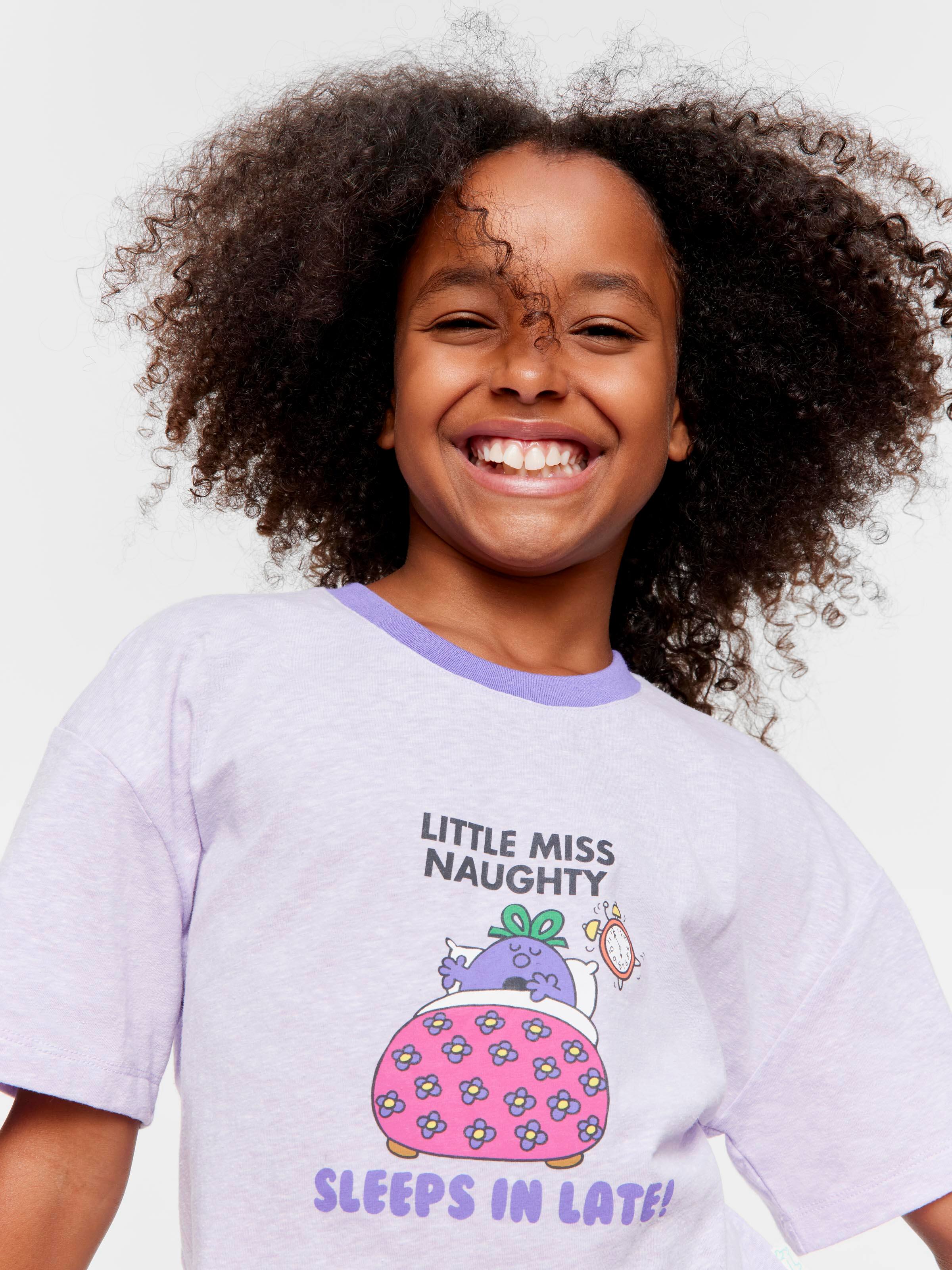 Girls Little Miss Naughty Pj Set