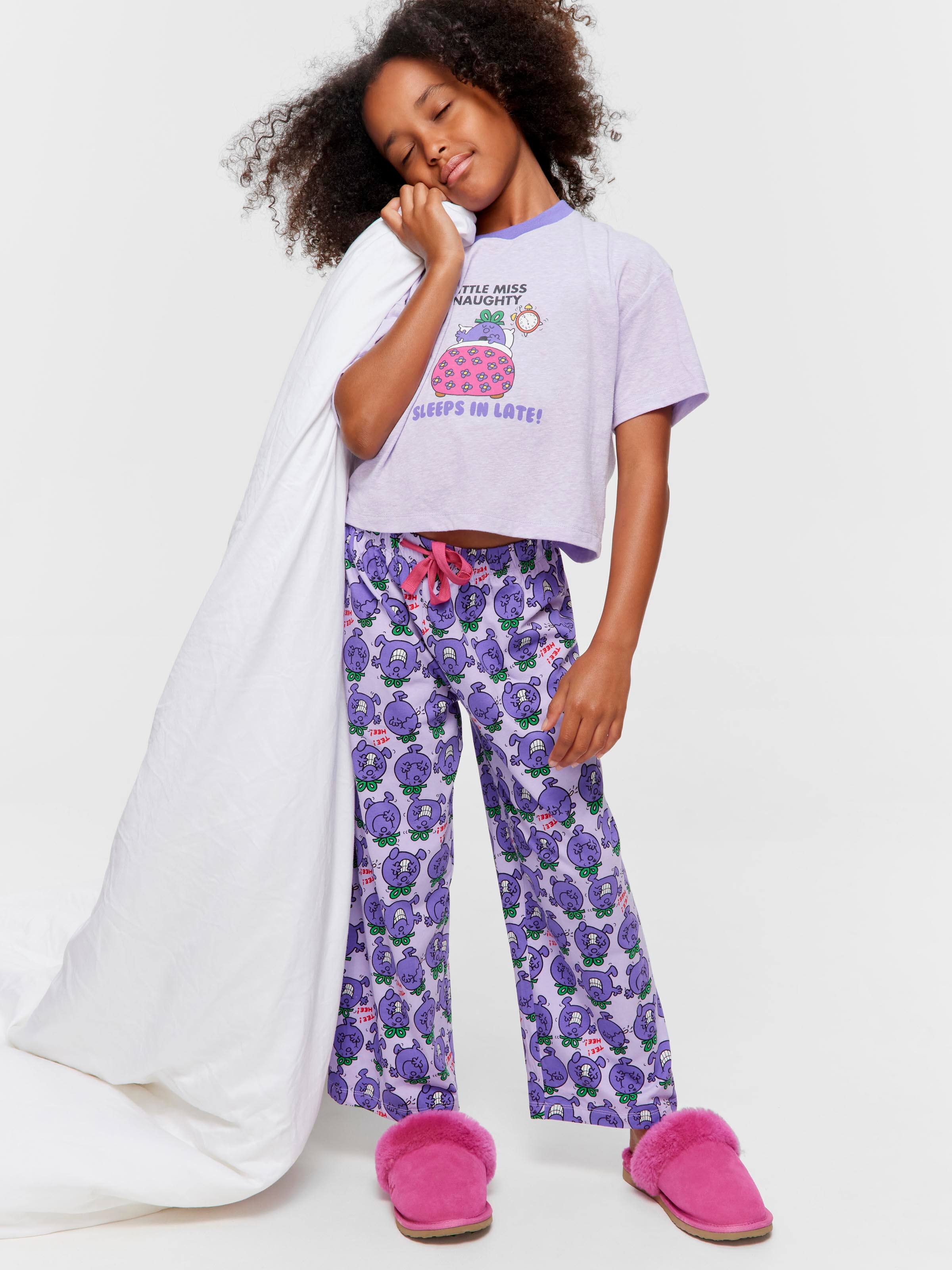 Girls Little Miss Naughty Pj Set