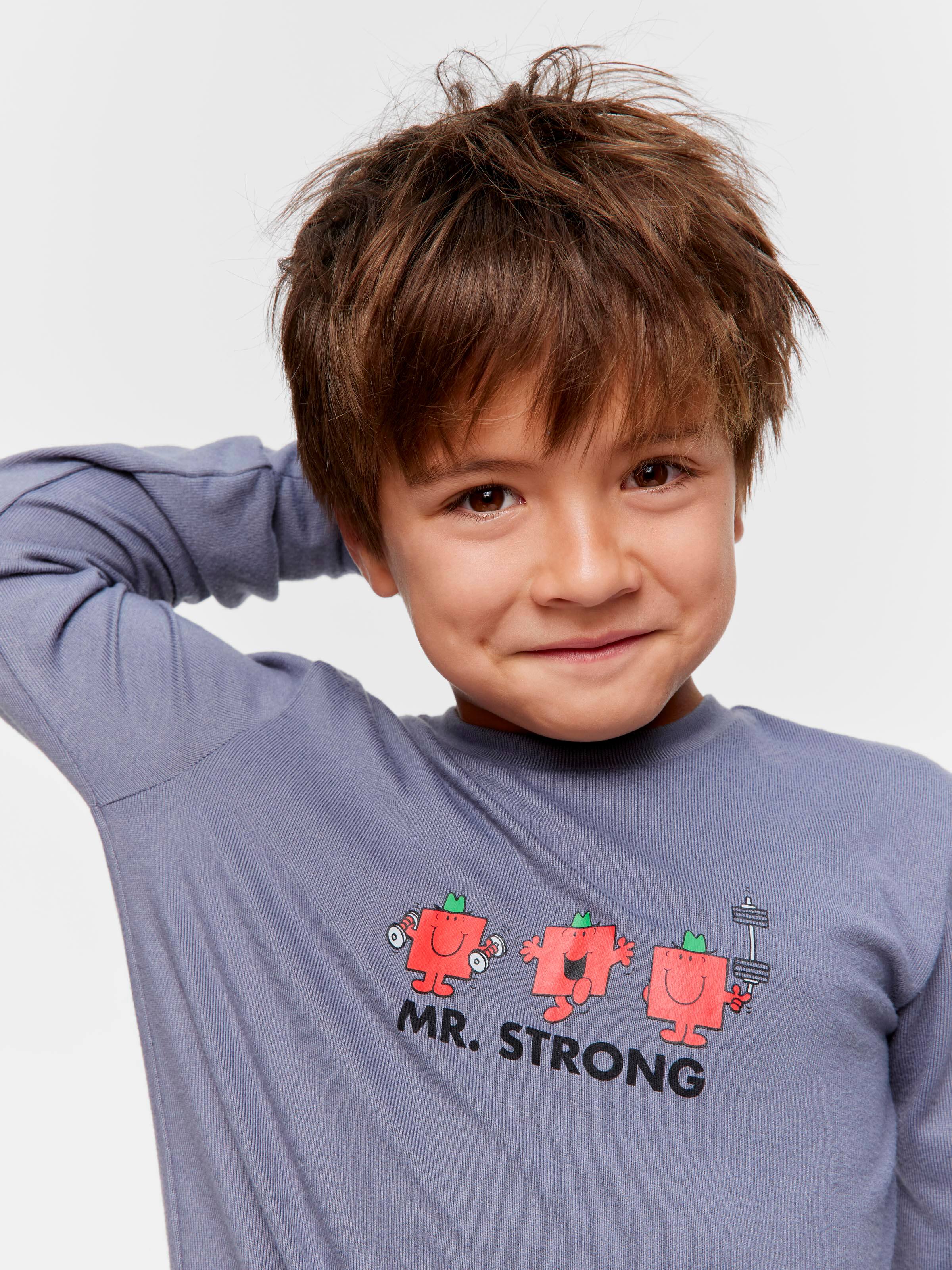 Jnr Boys Mr Strong Pj Set