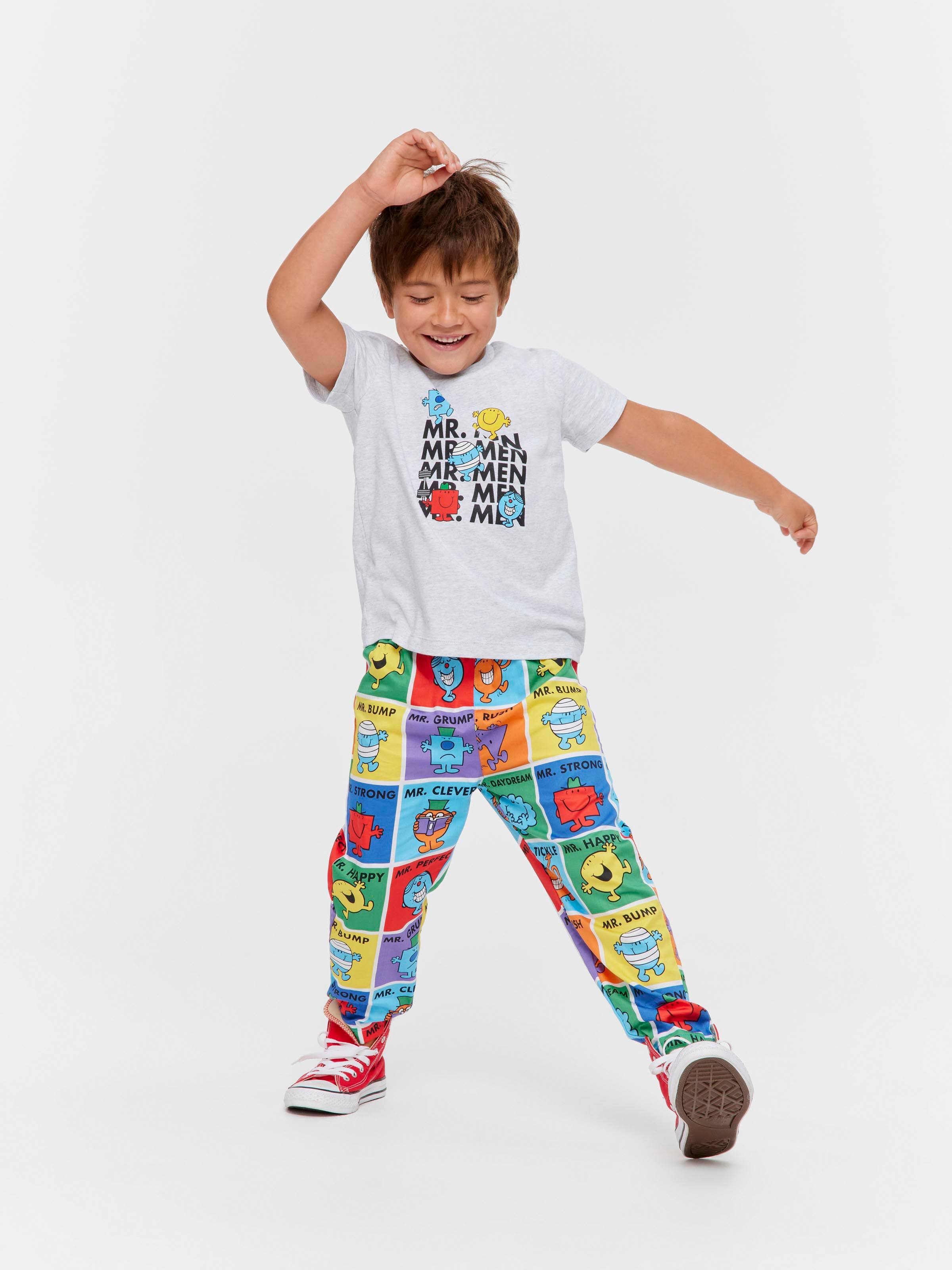 Jnr Boys Mr Men Pj Set