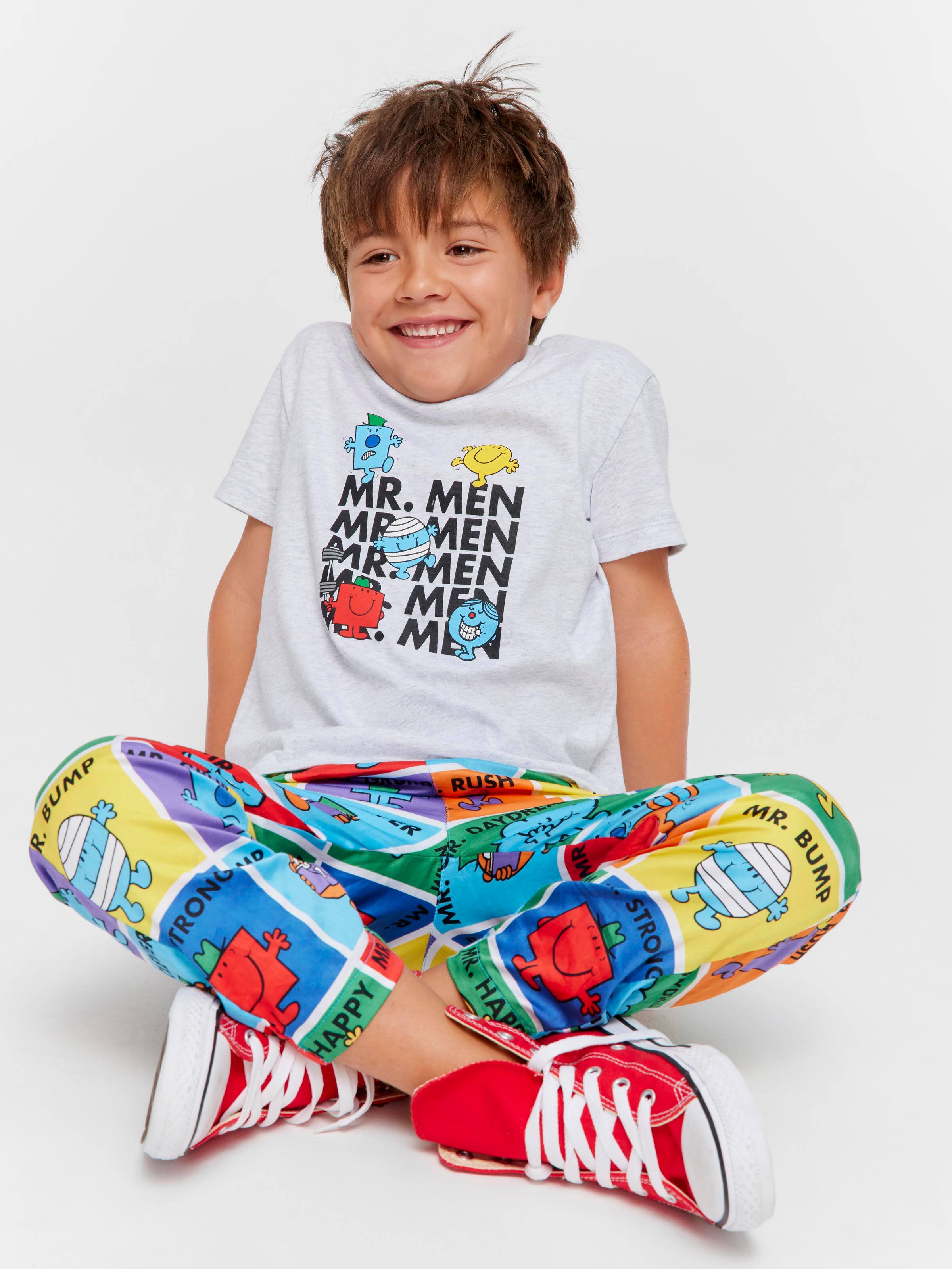 Jnr Boys Mr Men Pj Set