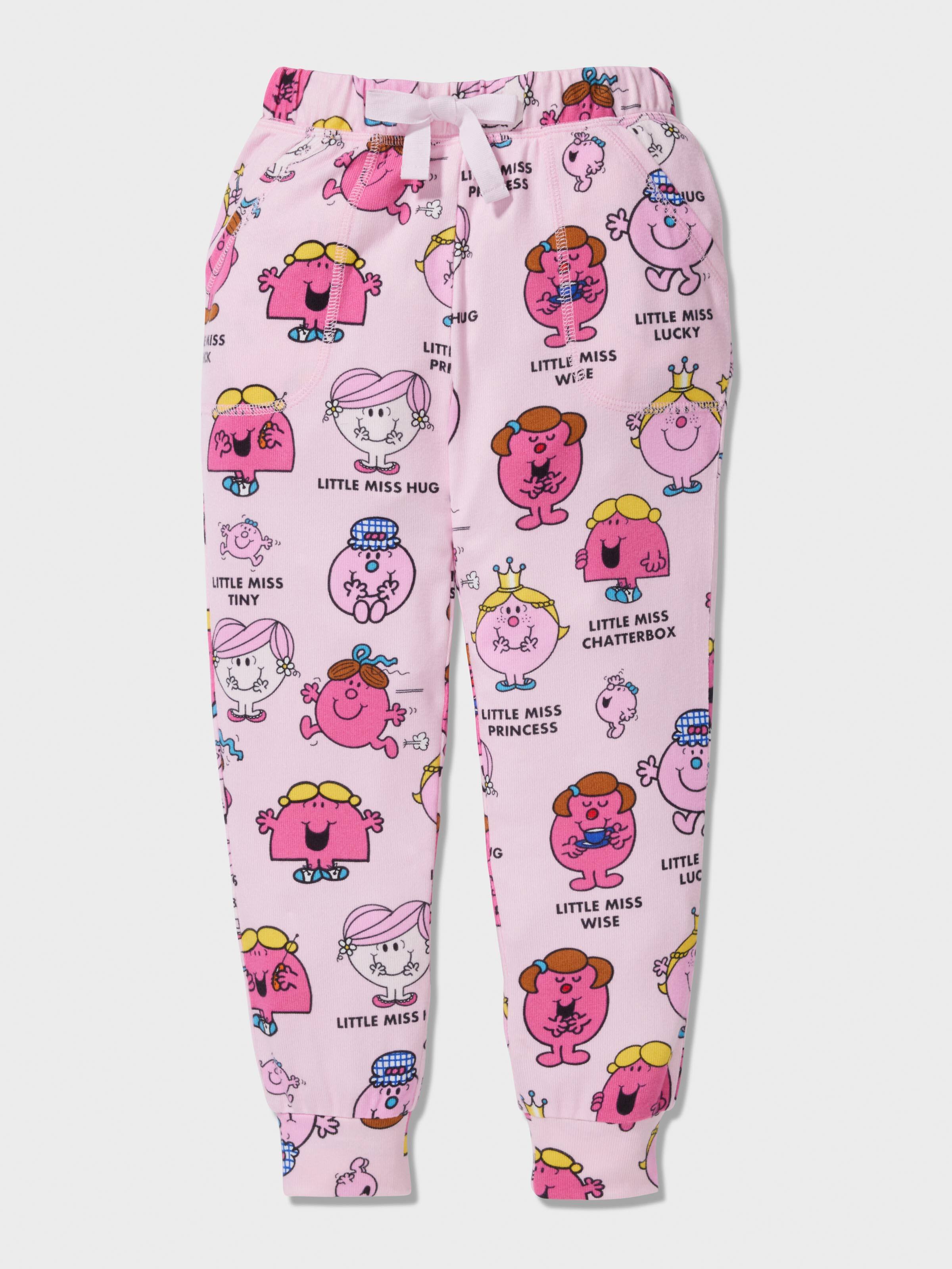 Girls Little Miss Plush Pj Set