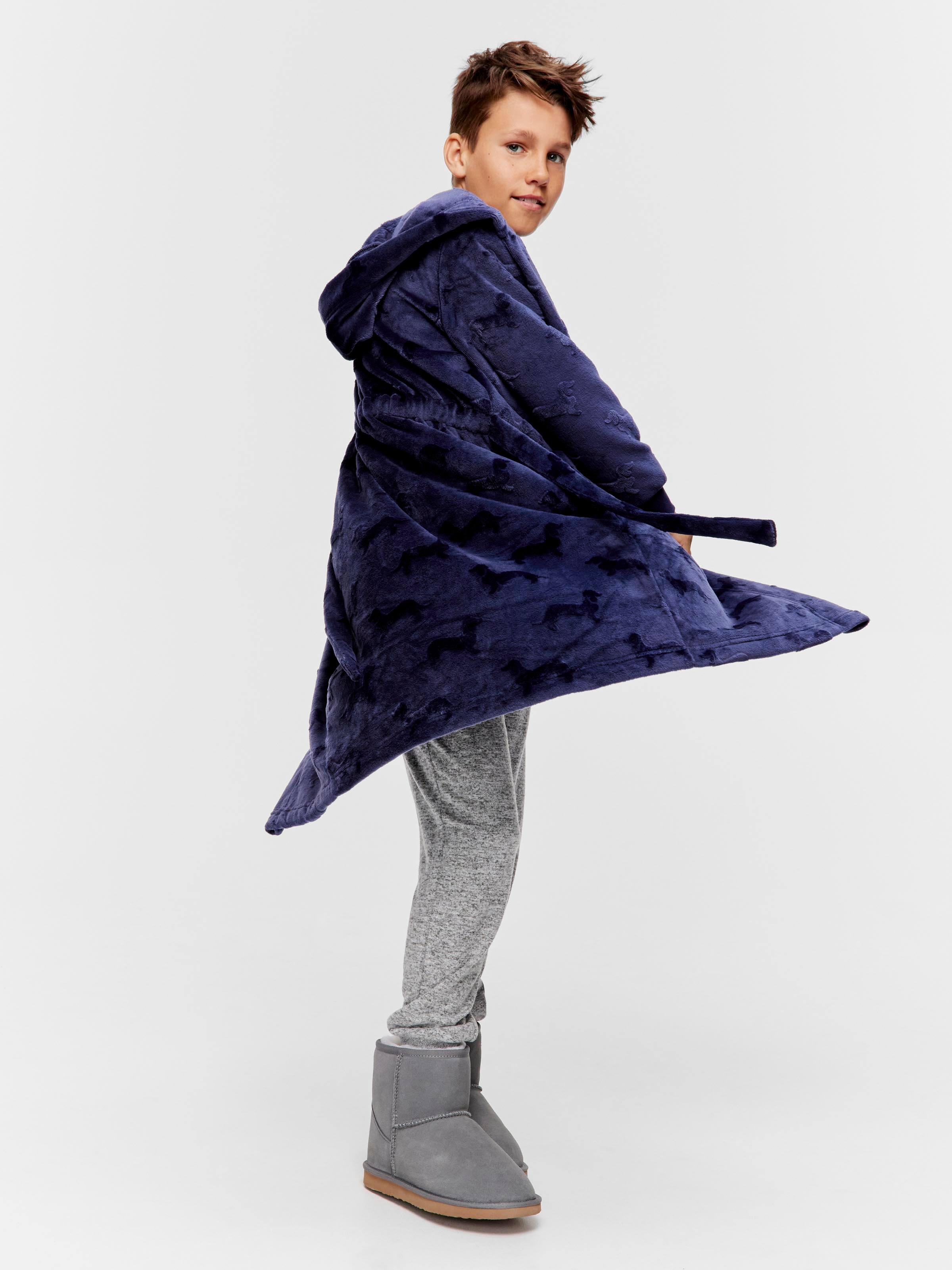 Kids Navy Penny Gown