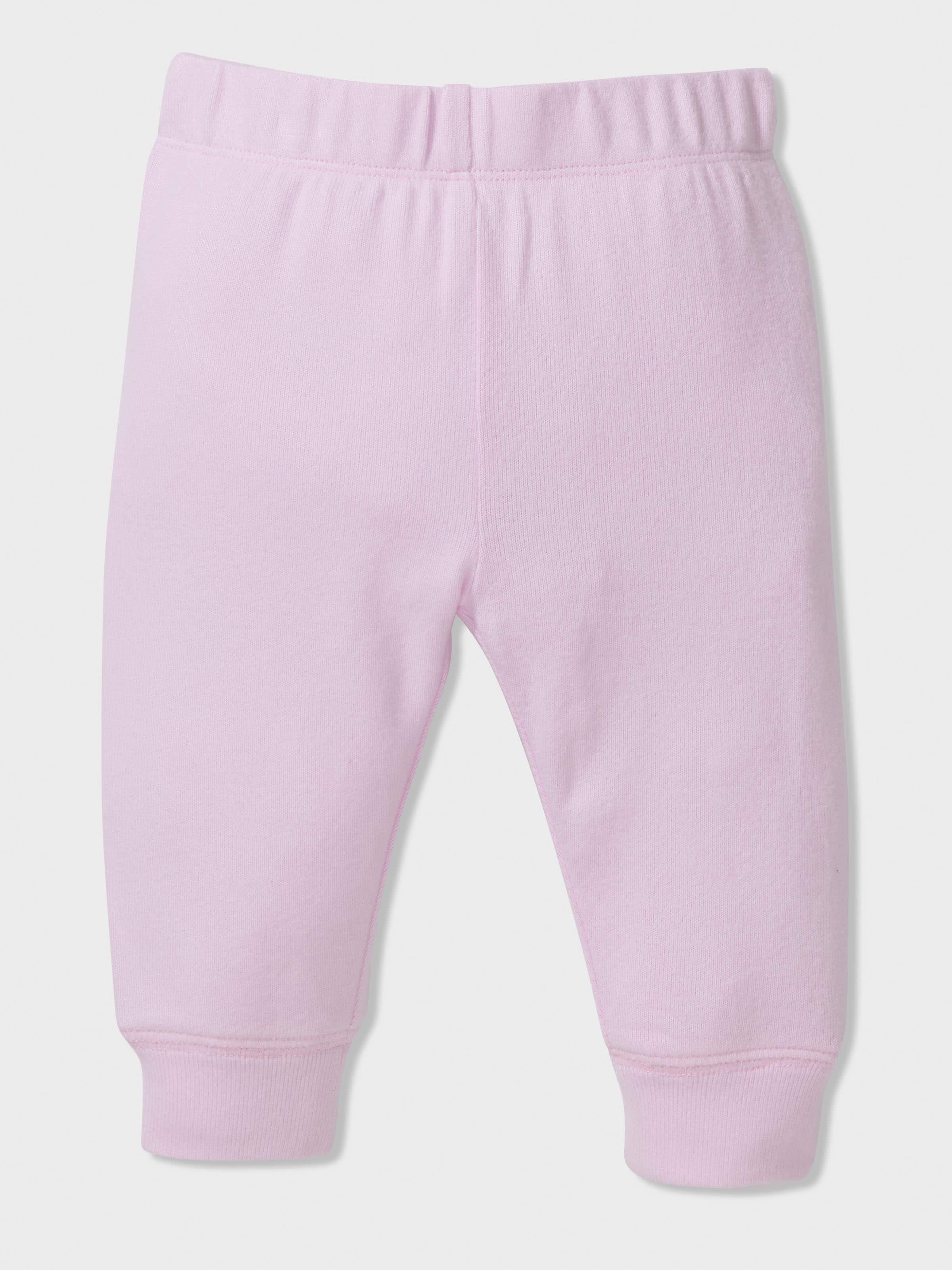 Baby Pink Plush Pj Set