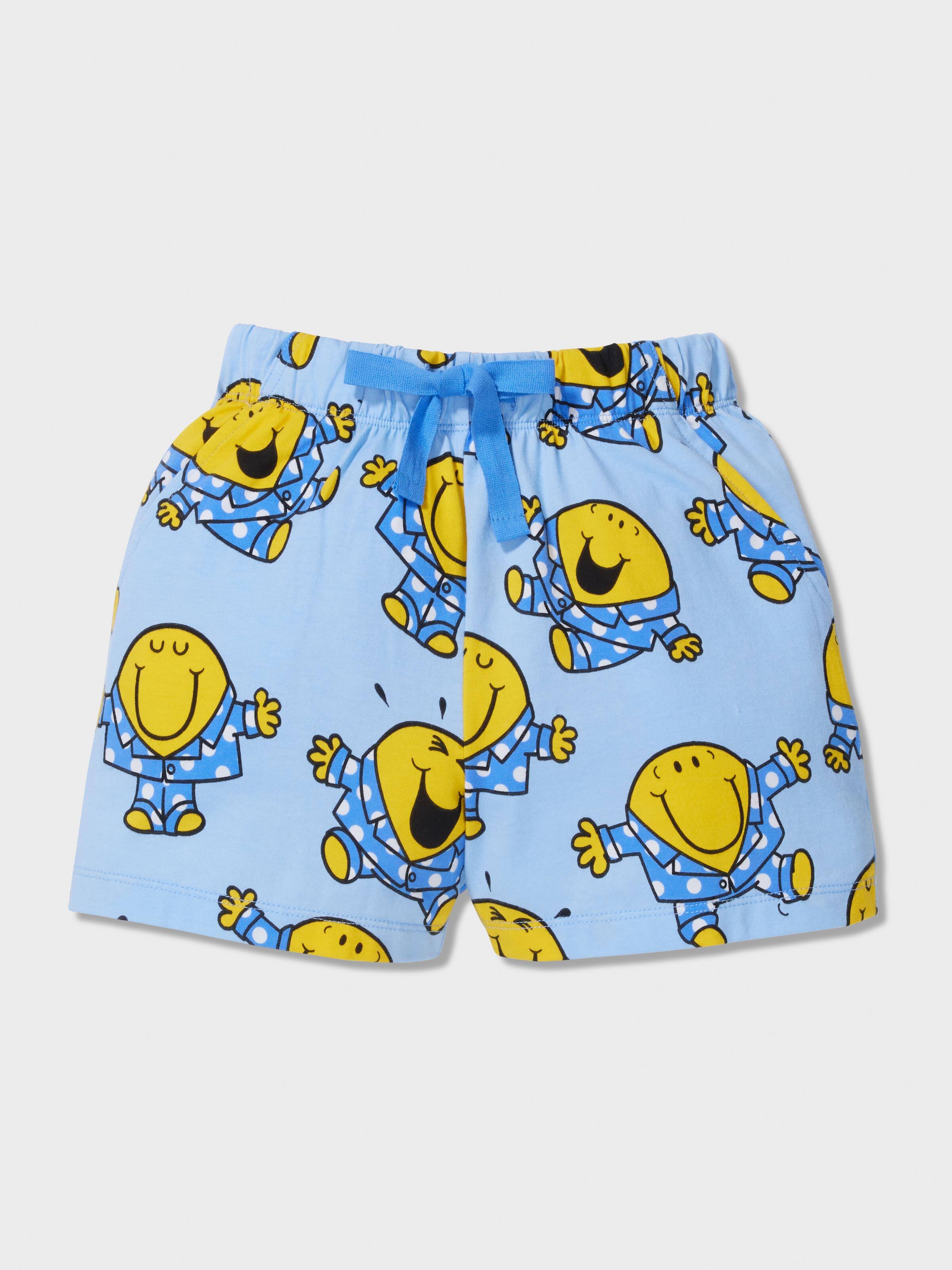 Jnr Boys Mr Happy Pj Set