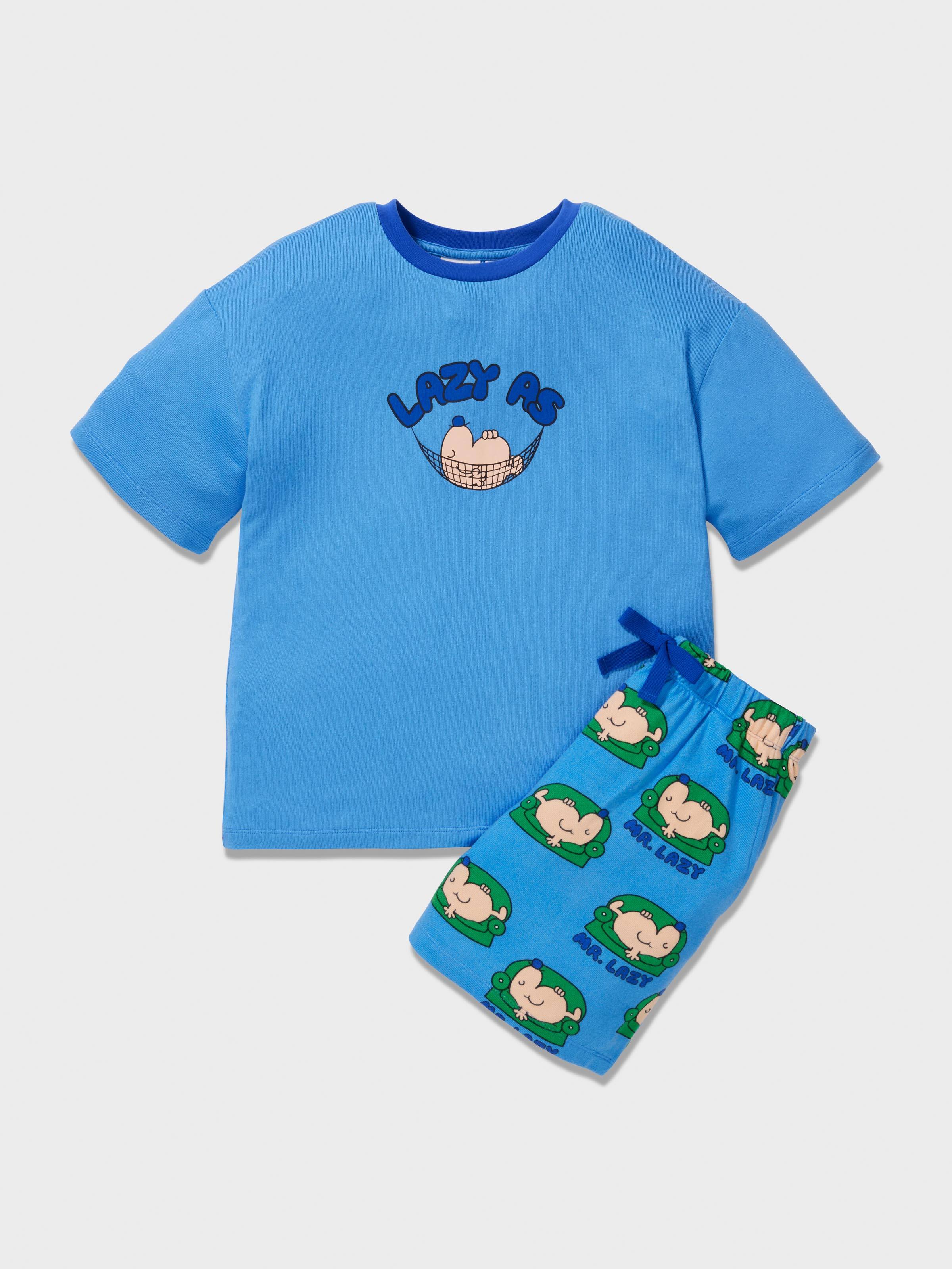Boys Mr Lazy Pj Set