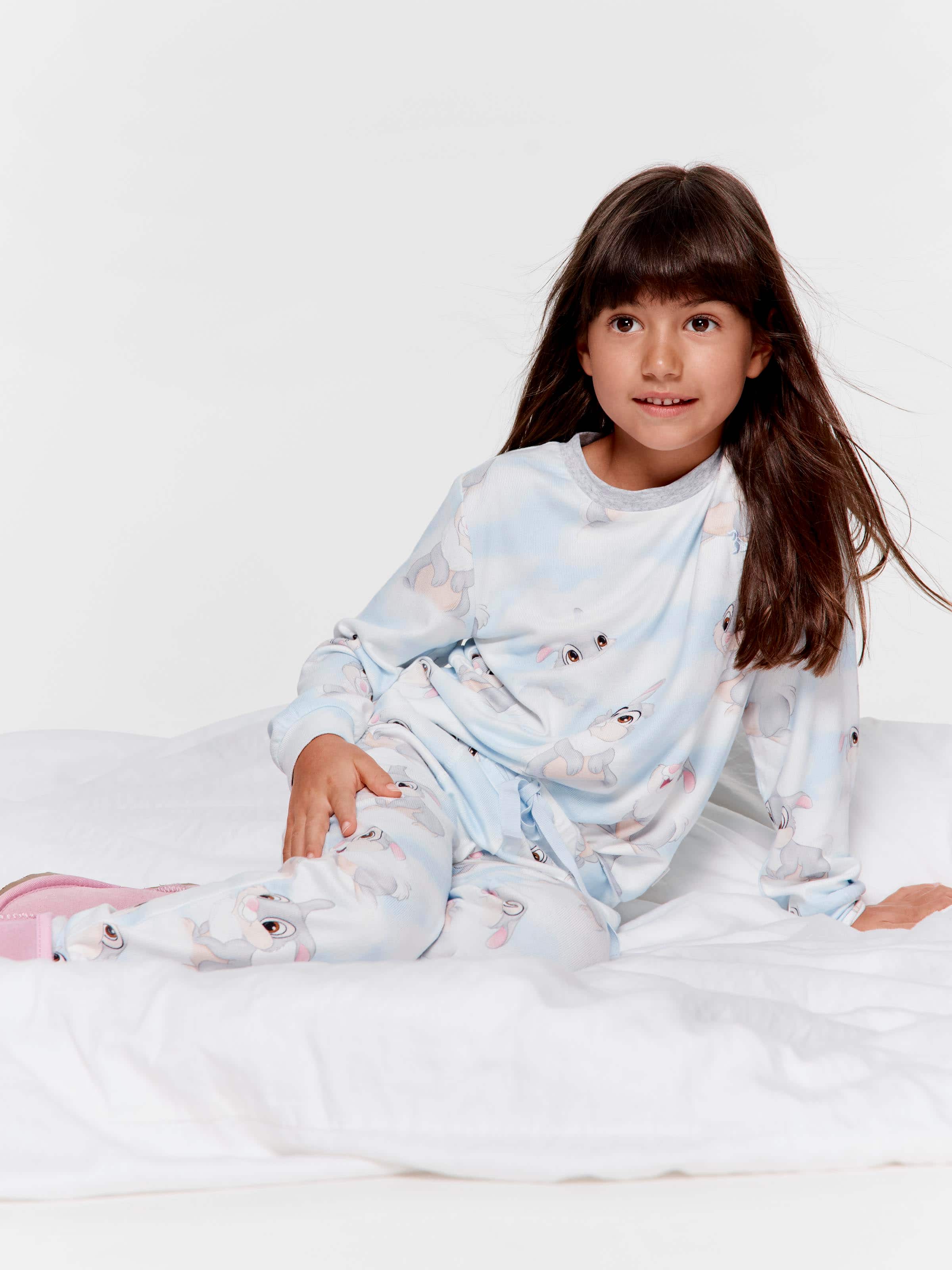 Jnr Kids Thumper Clouds Pj Set