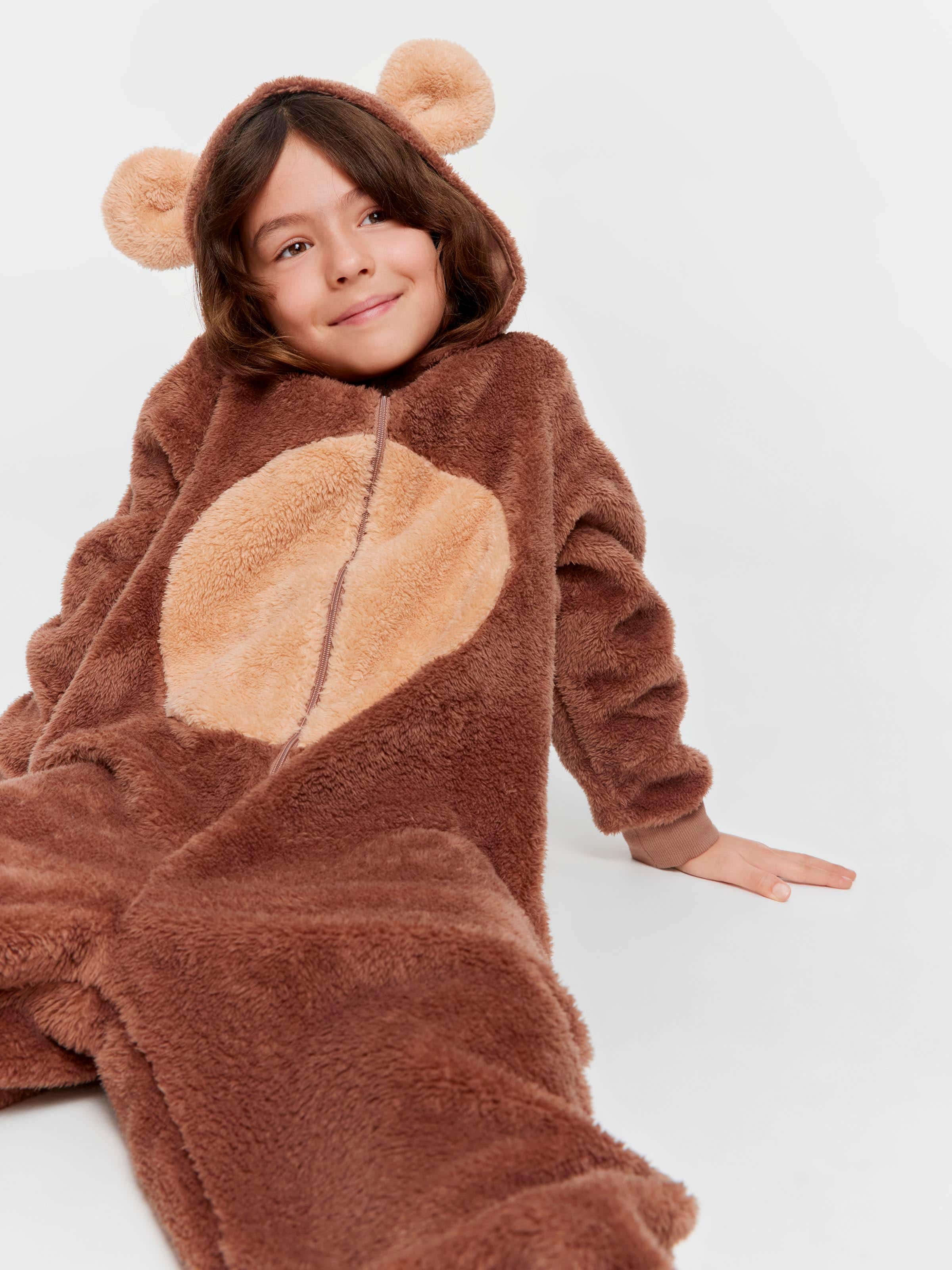 Image for Jnr Kids Bear Onesie from JustGroupNZ
