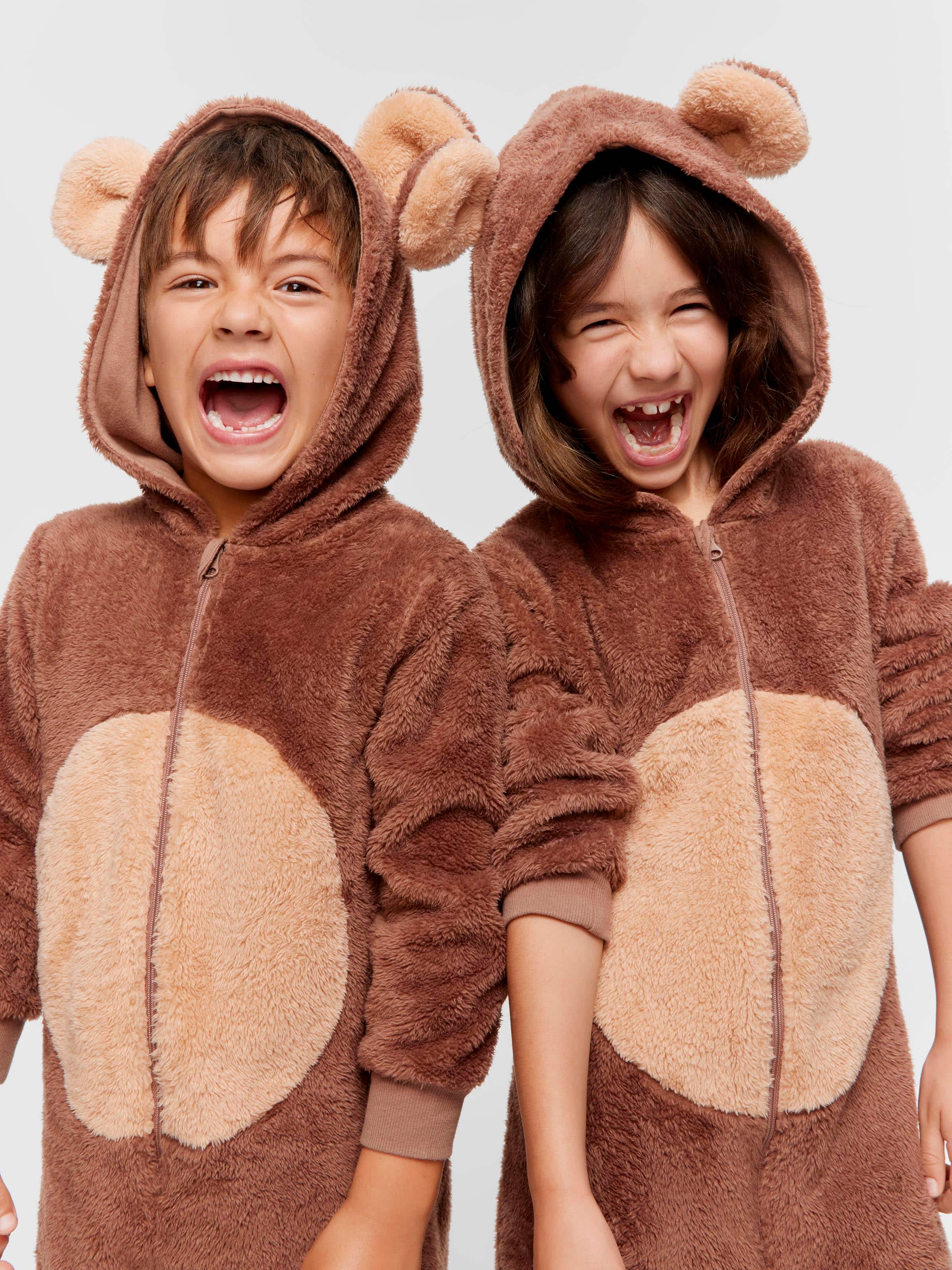 Jnr Kids Bear Onesie