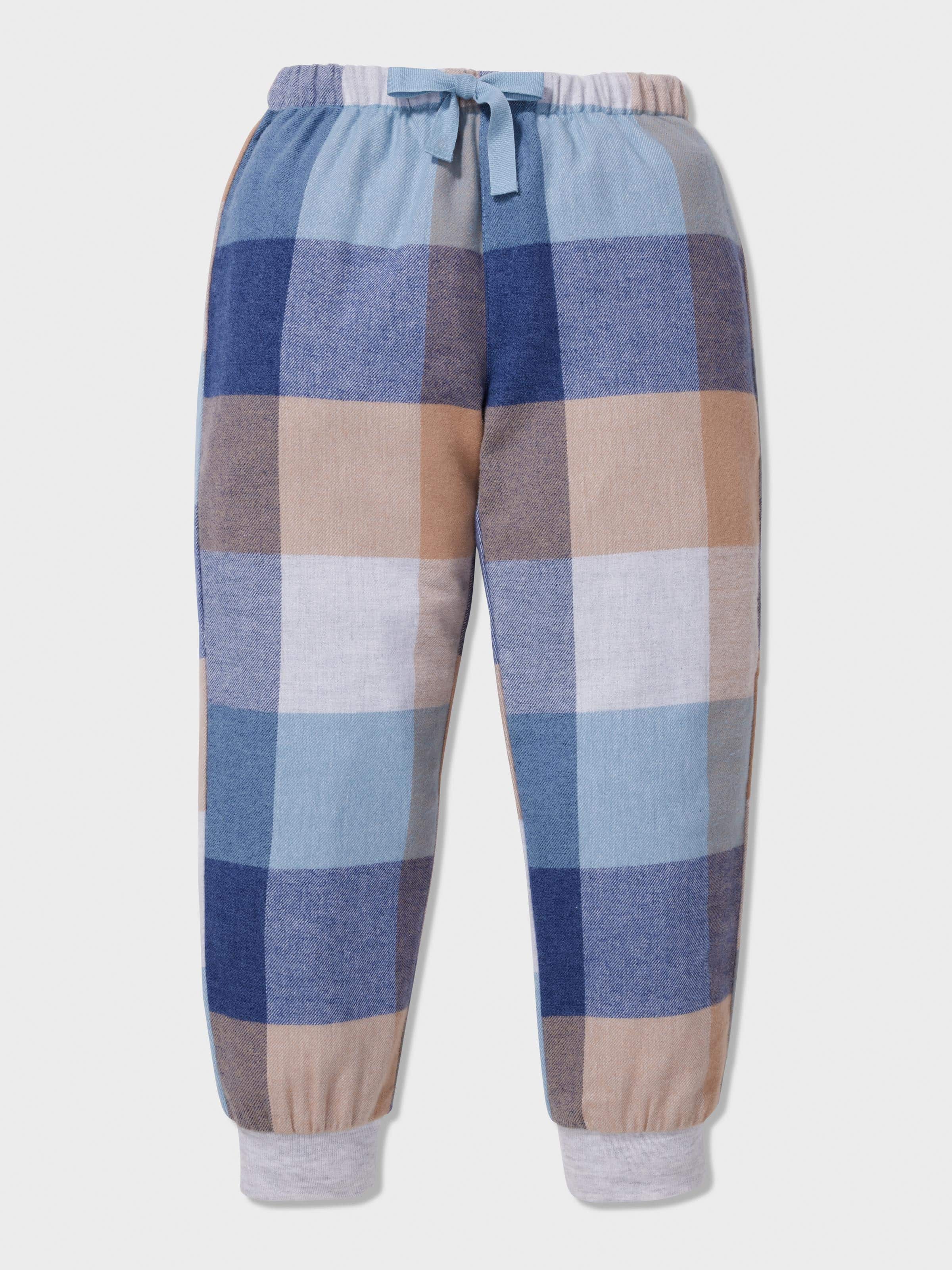 Jnr Boys Buffalo Check Long Pj Set