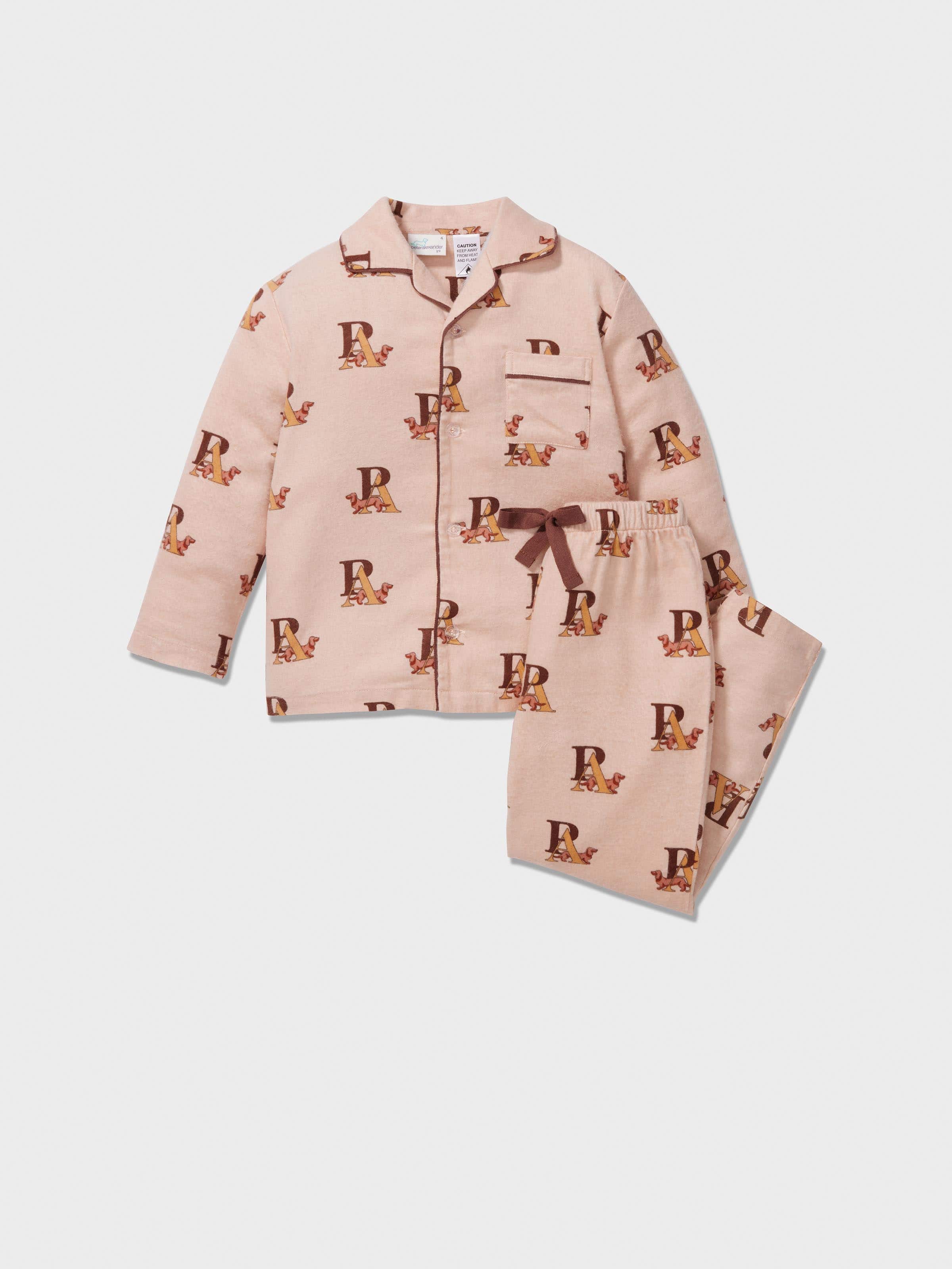 Jnr Boys P.A. Logo Classic Long Pj Set