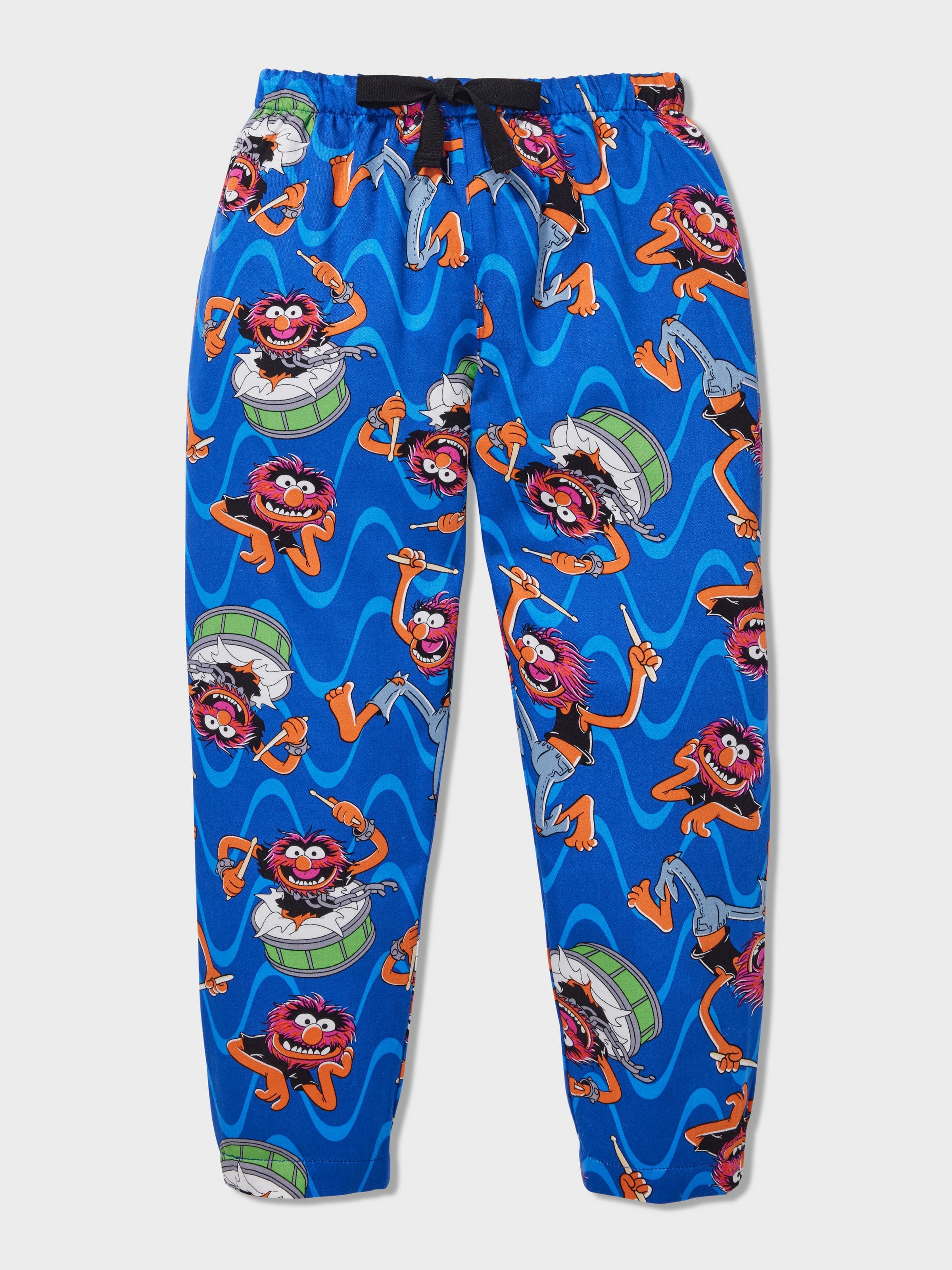 Jnr Boys Animal Muppet Long Pj Set