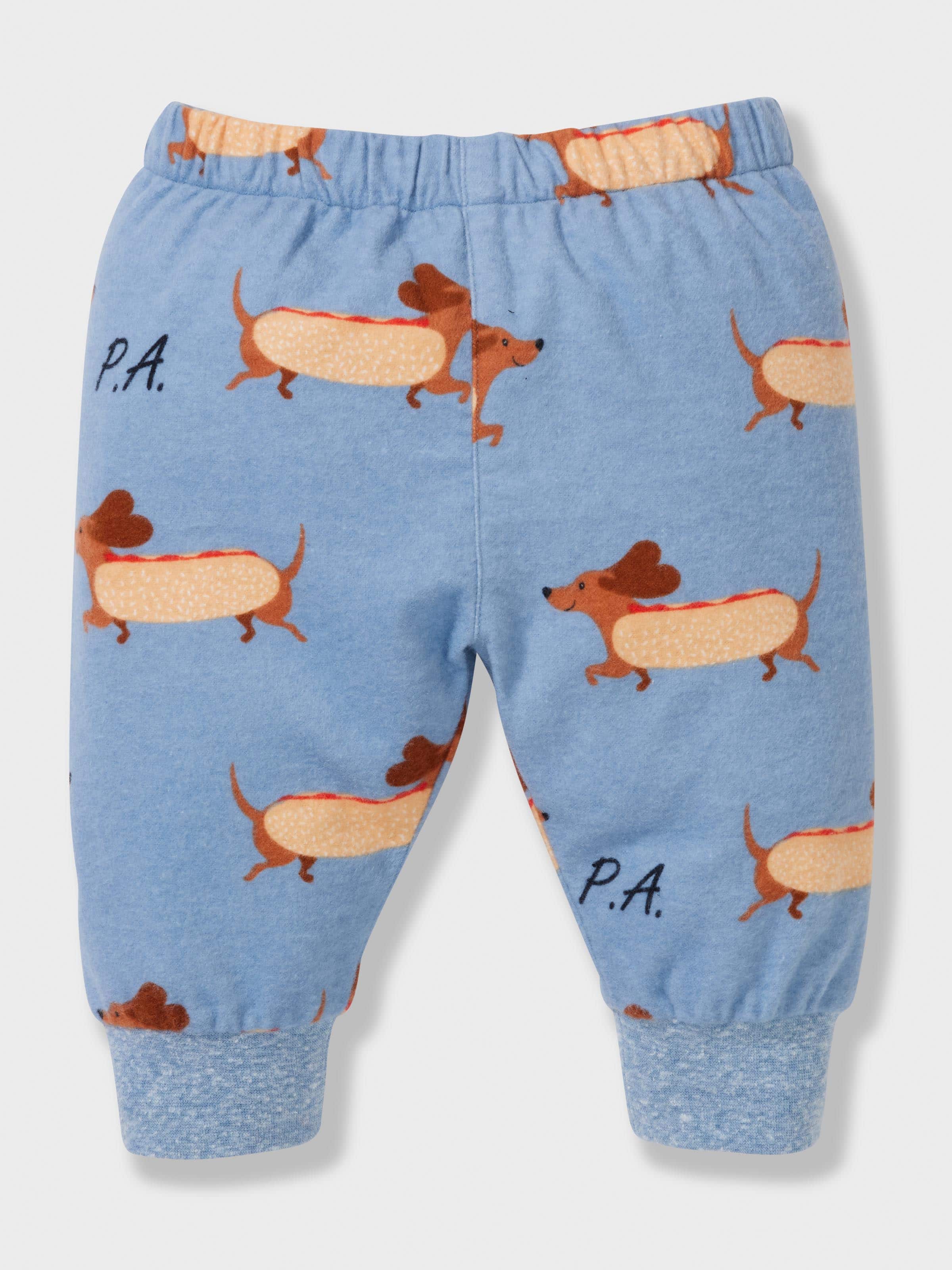 Baby Hotdog Long Pj Set