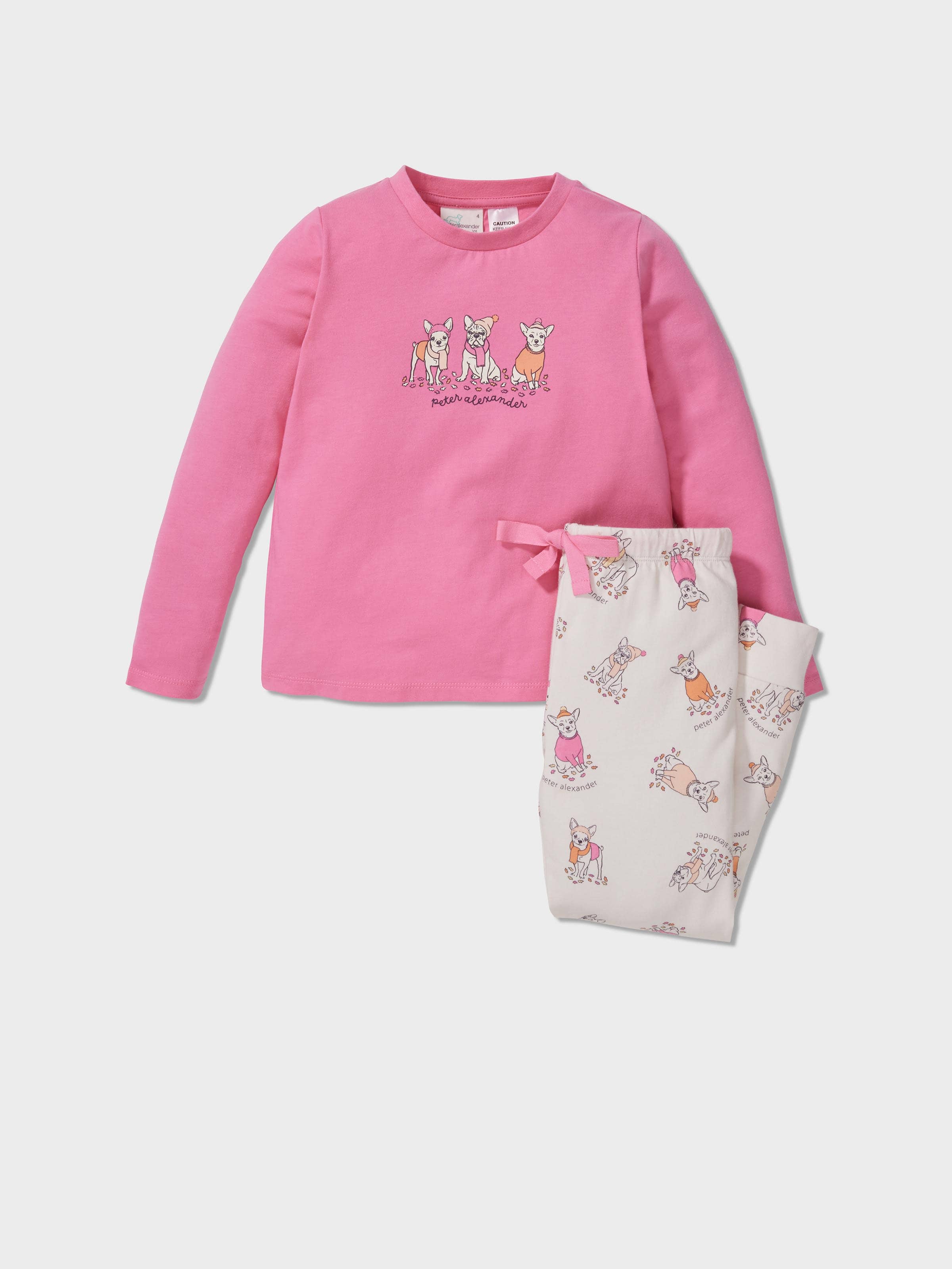 Jnr Girls Chihuahua Long Pj Set