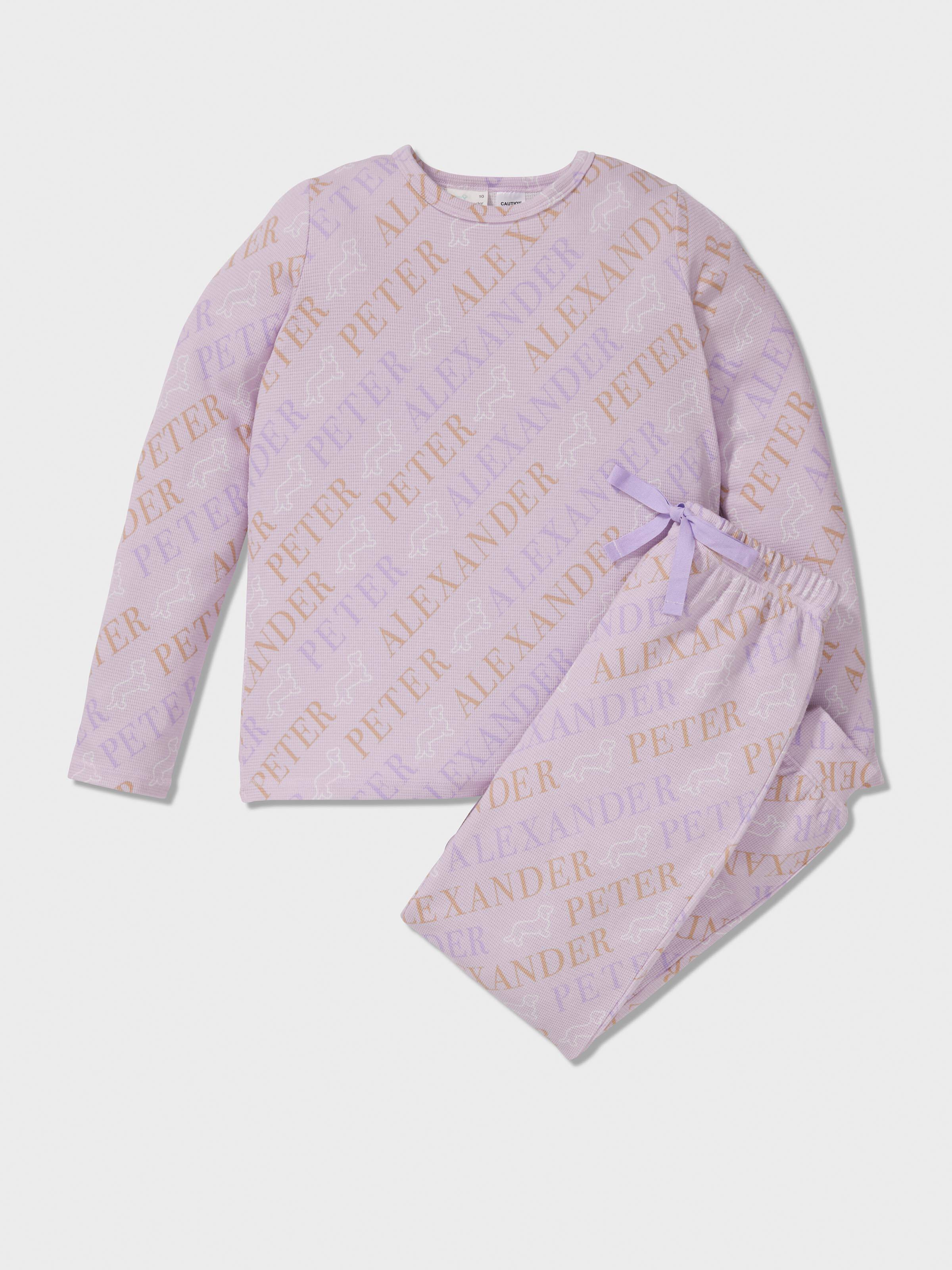Girls Heritage Logo Pj Set