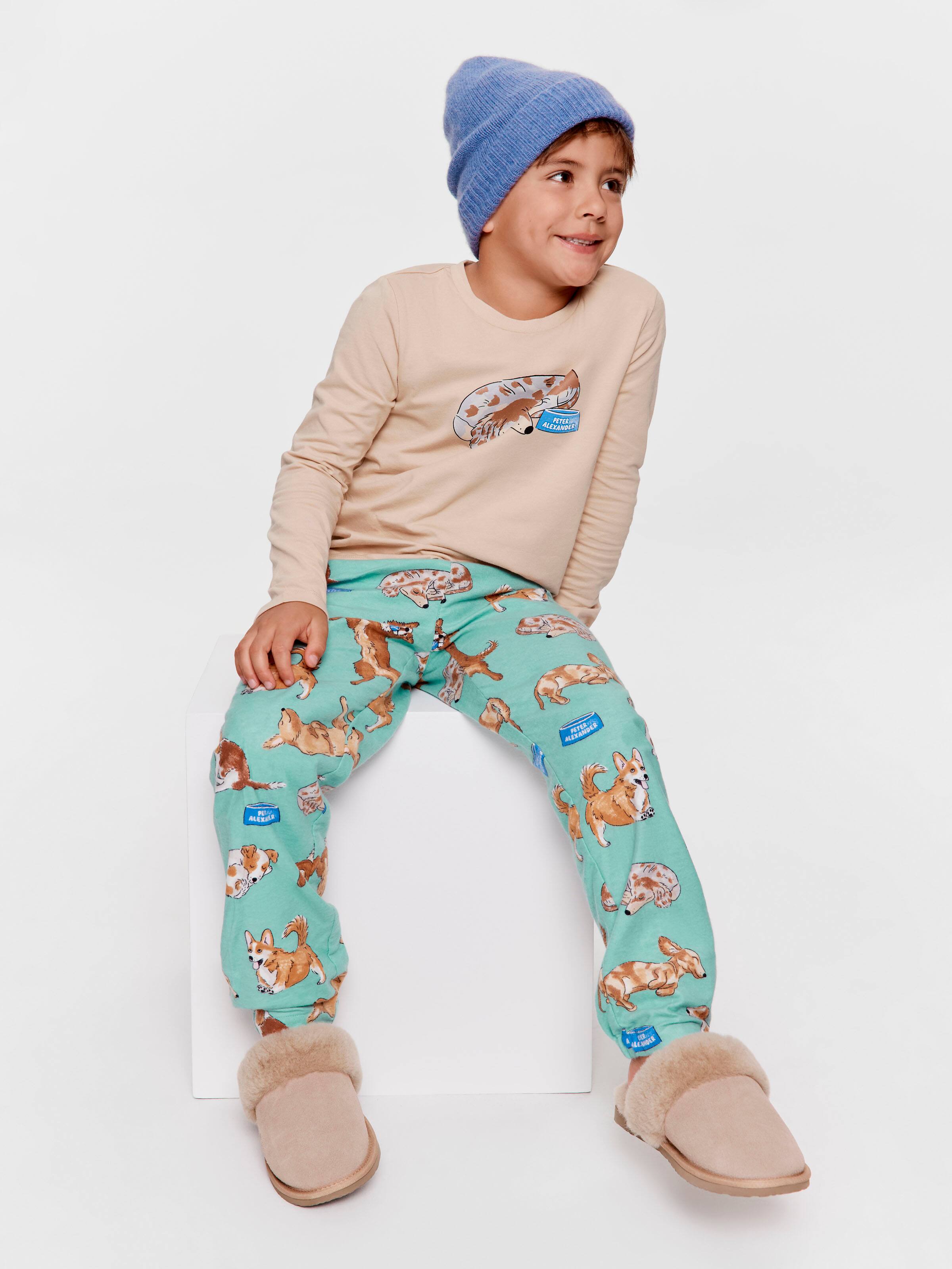 Jnr Boys Hungry Puppy Pj Set