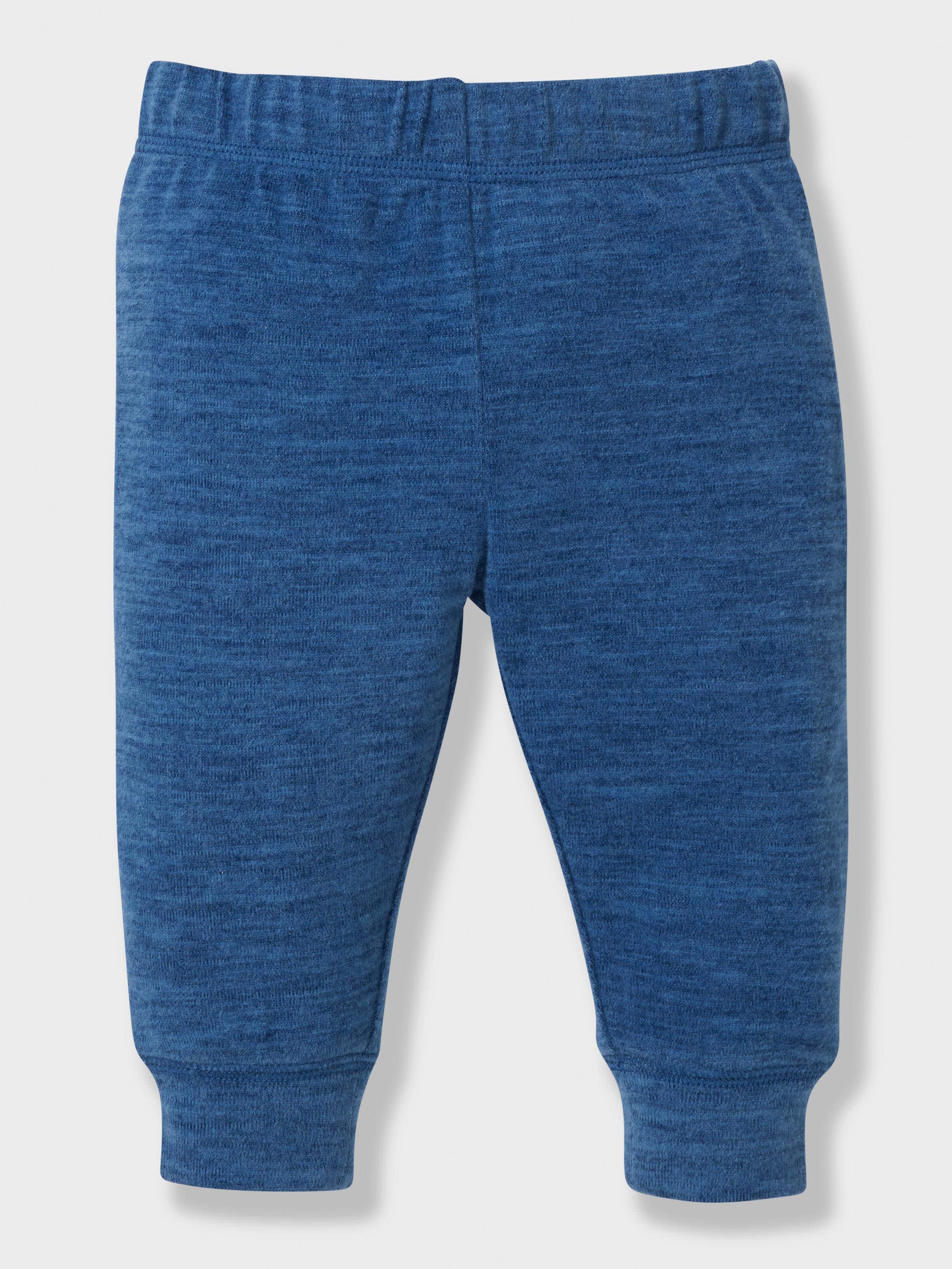 Baby Fuzzy Blue Pj Set