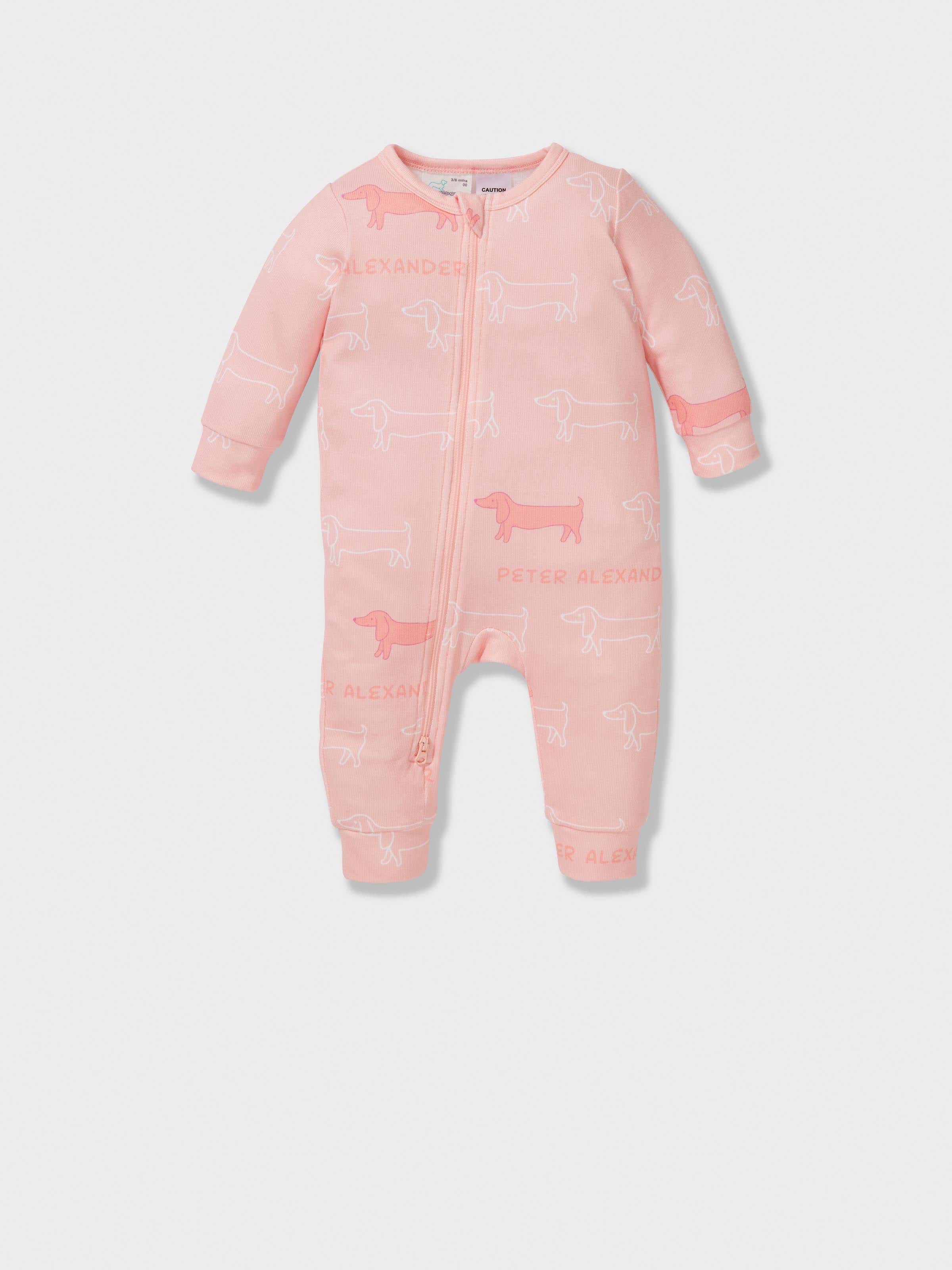 Baby Striped Plush Onesie
