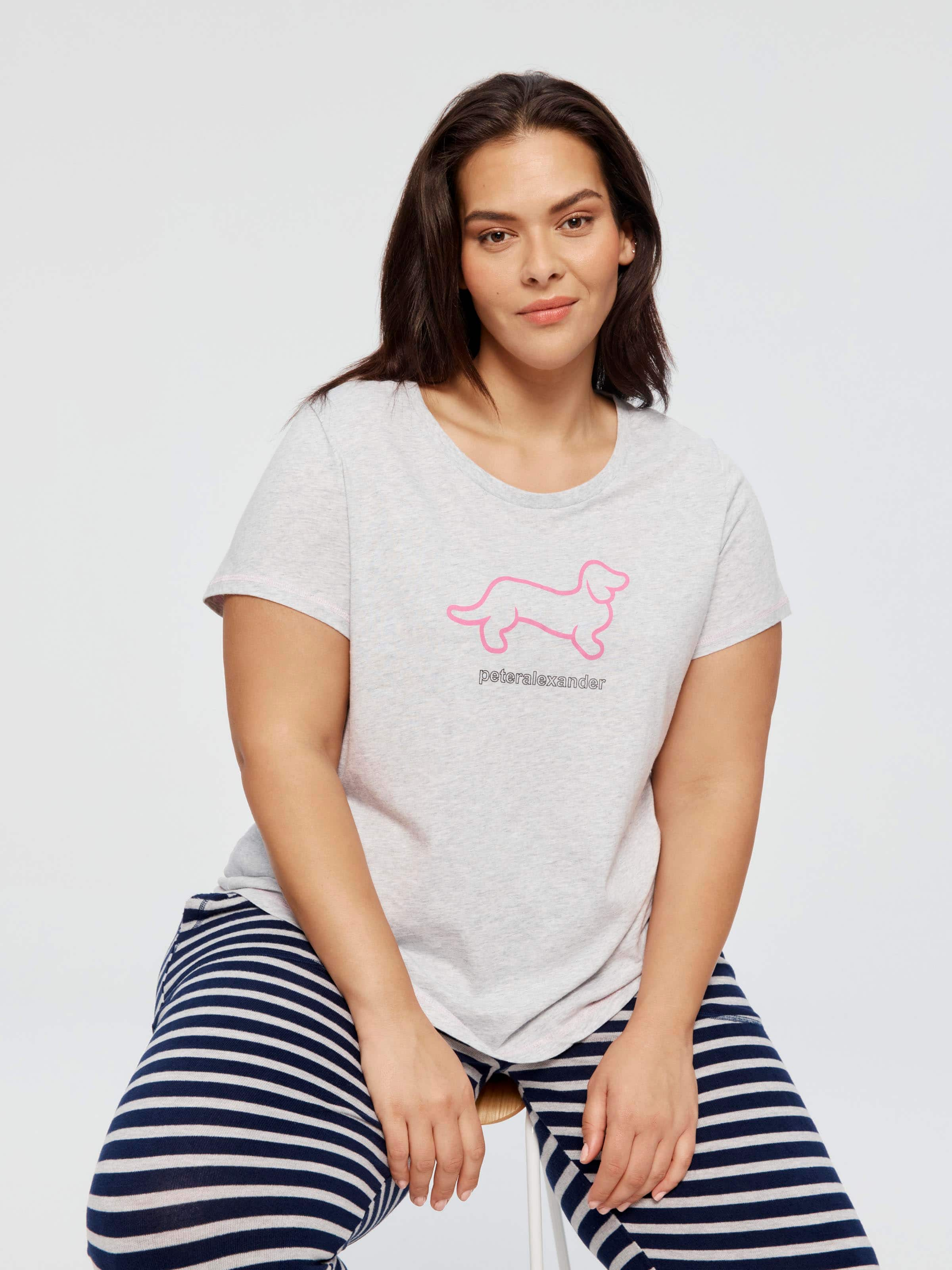 Womens Plus Size PJ Tops & Sleep Tees