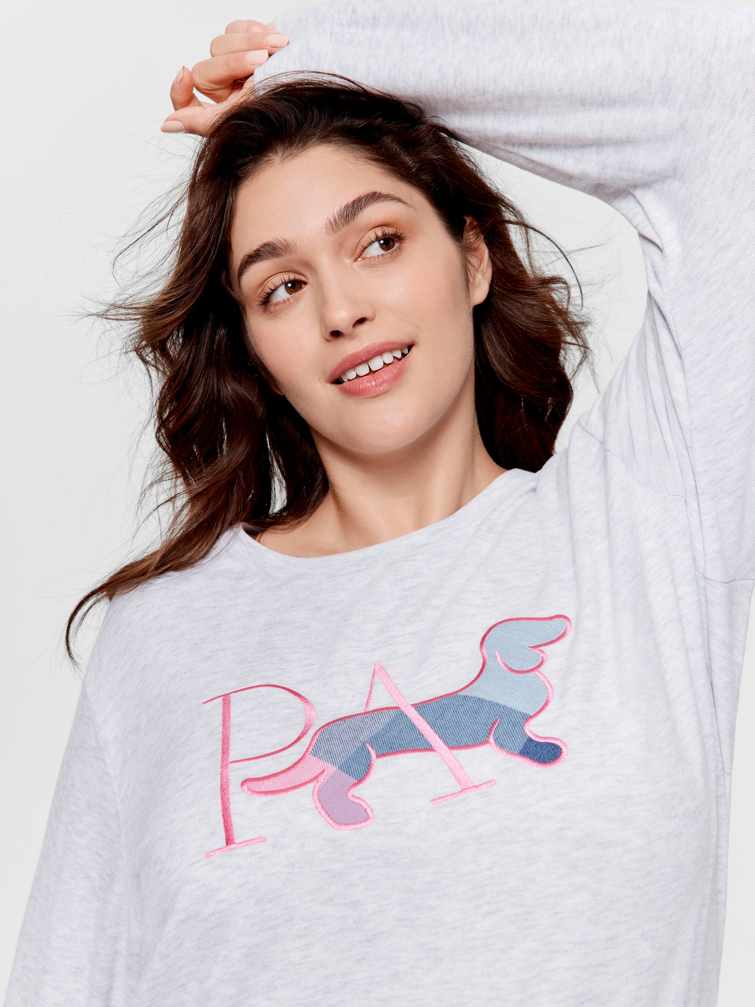 P.A. Plus Buffalo Check Fuzzy Sweater