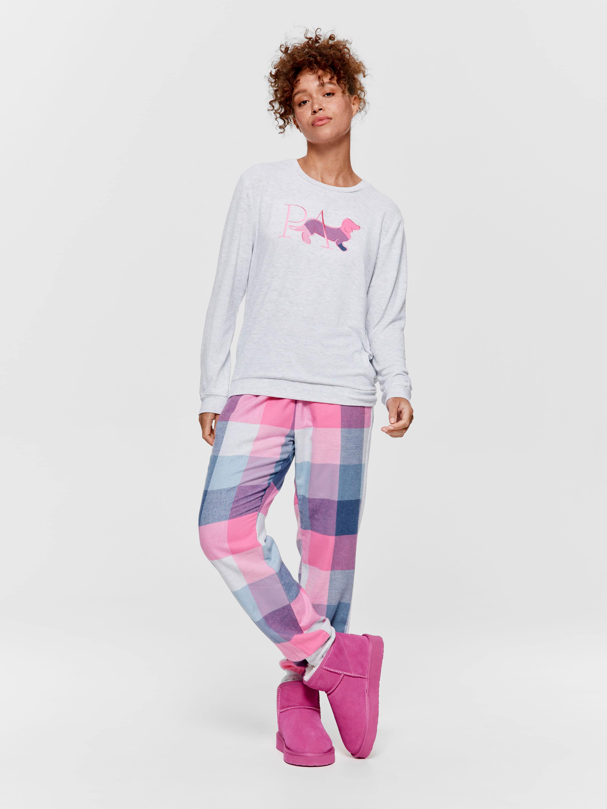 Image for Buffalo Check Logo Sweater from JustGroupNZ