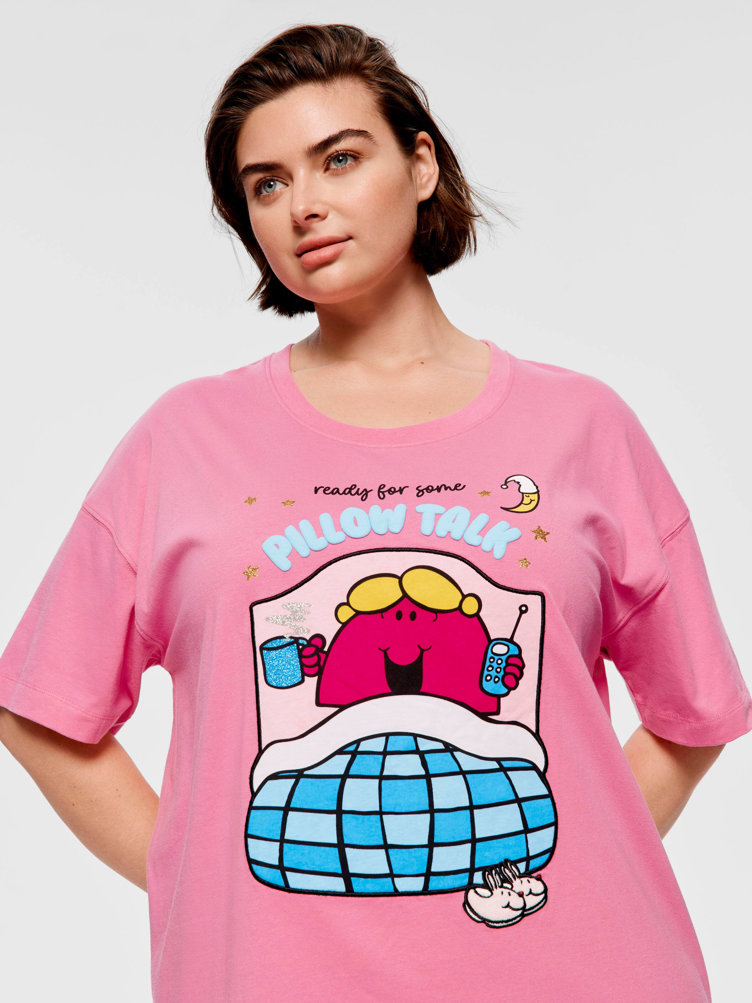 P.A. Plus Little Miss Pllow Talk Sleep Tee