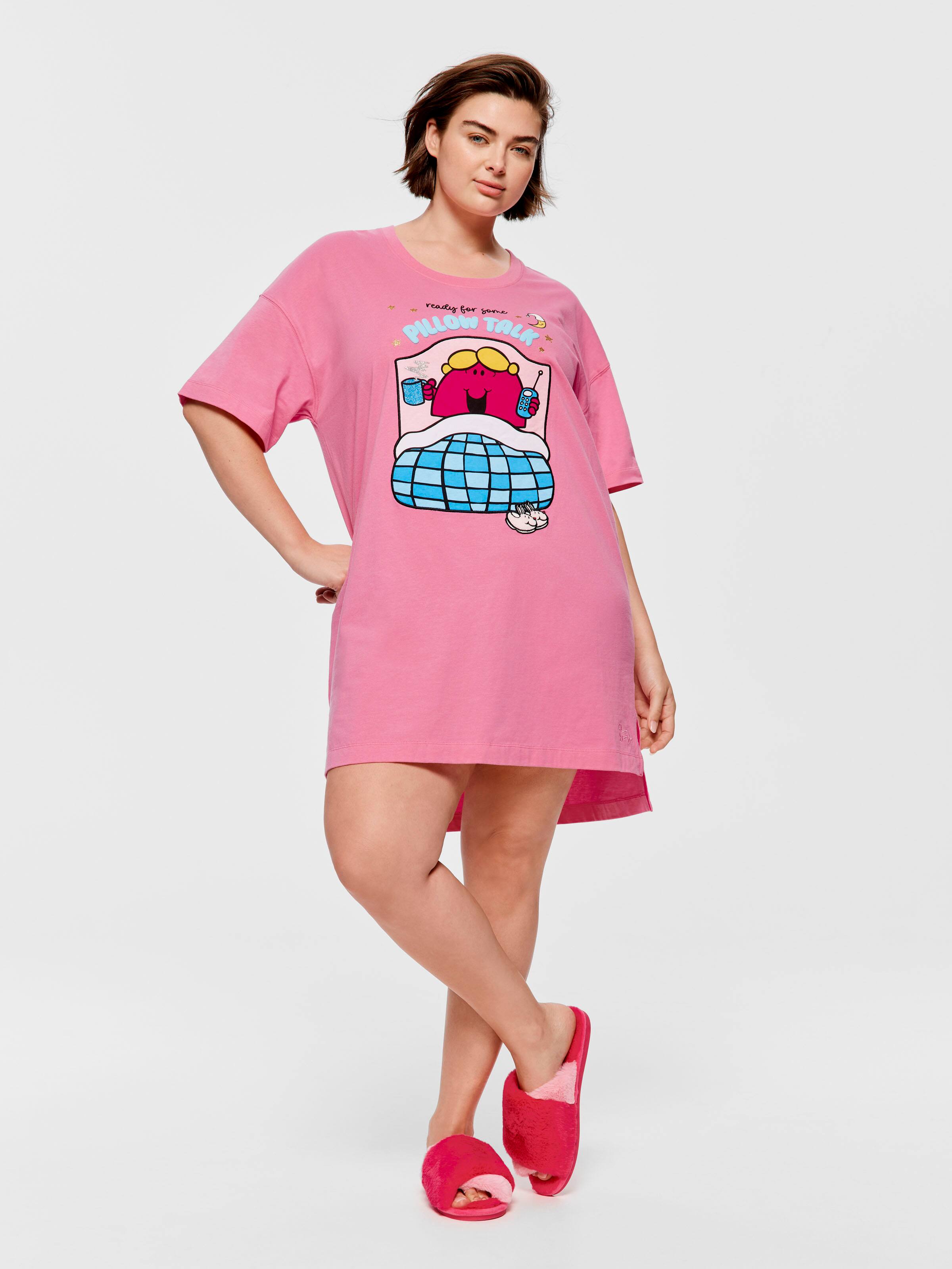 P.A. Plus Little Miss Pllow Talk Sleep Tee