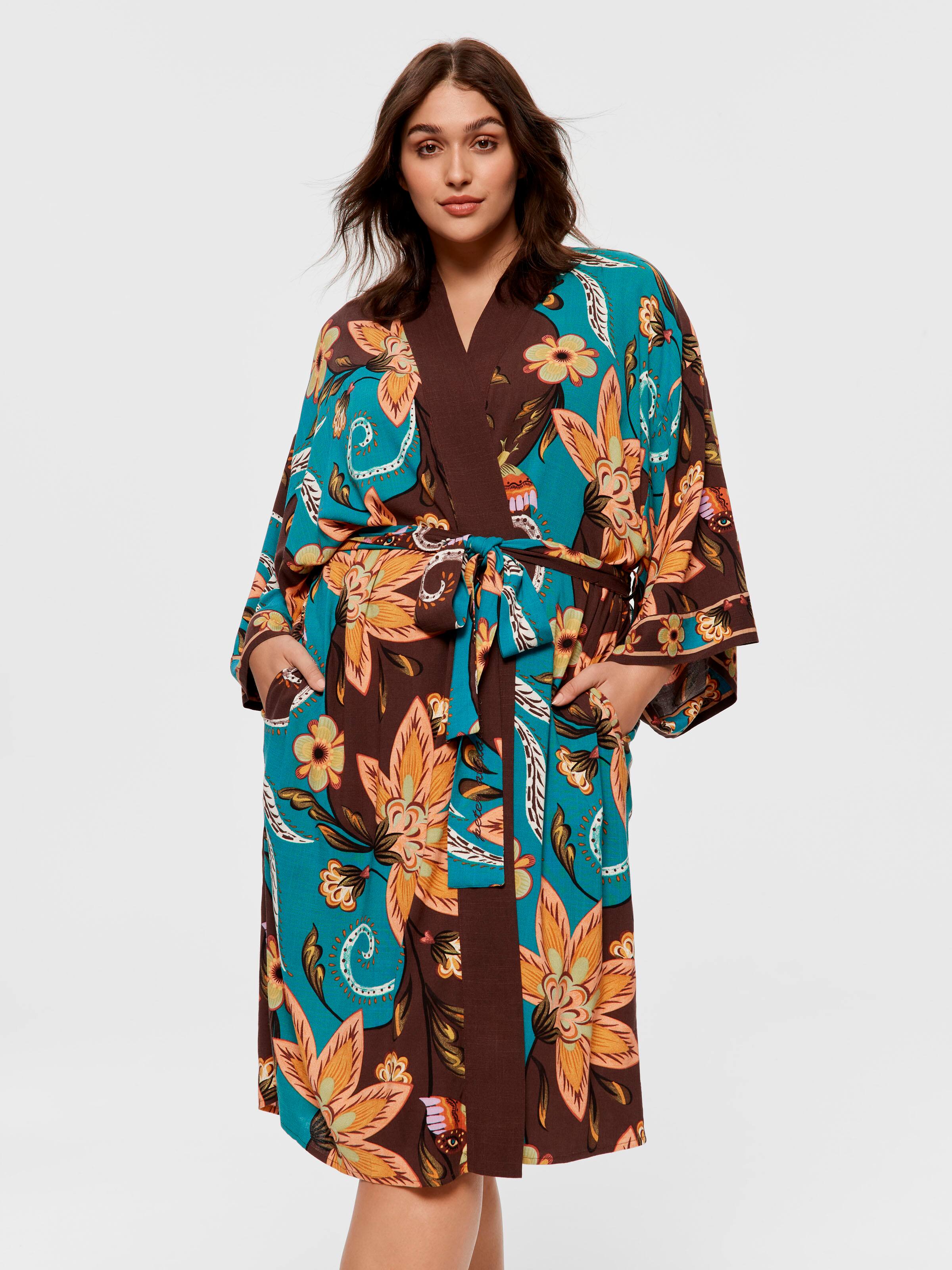 P.A. Plus Wallpaper Kimono Gown