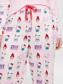 P.A. Plus Hello Kitty Roll Up Pj Pant