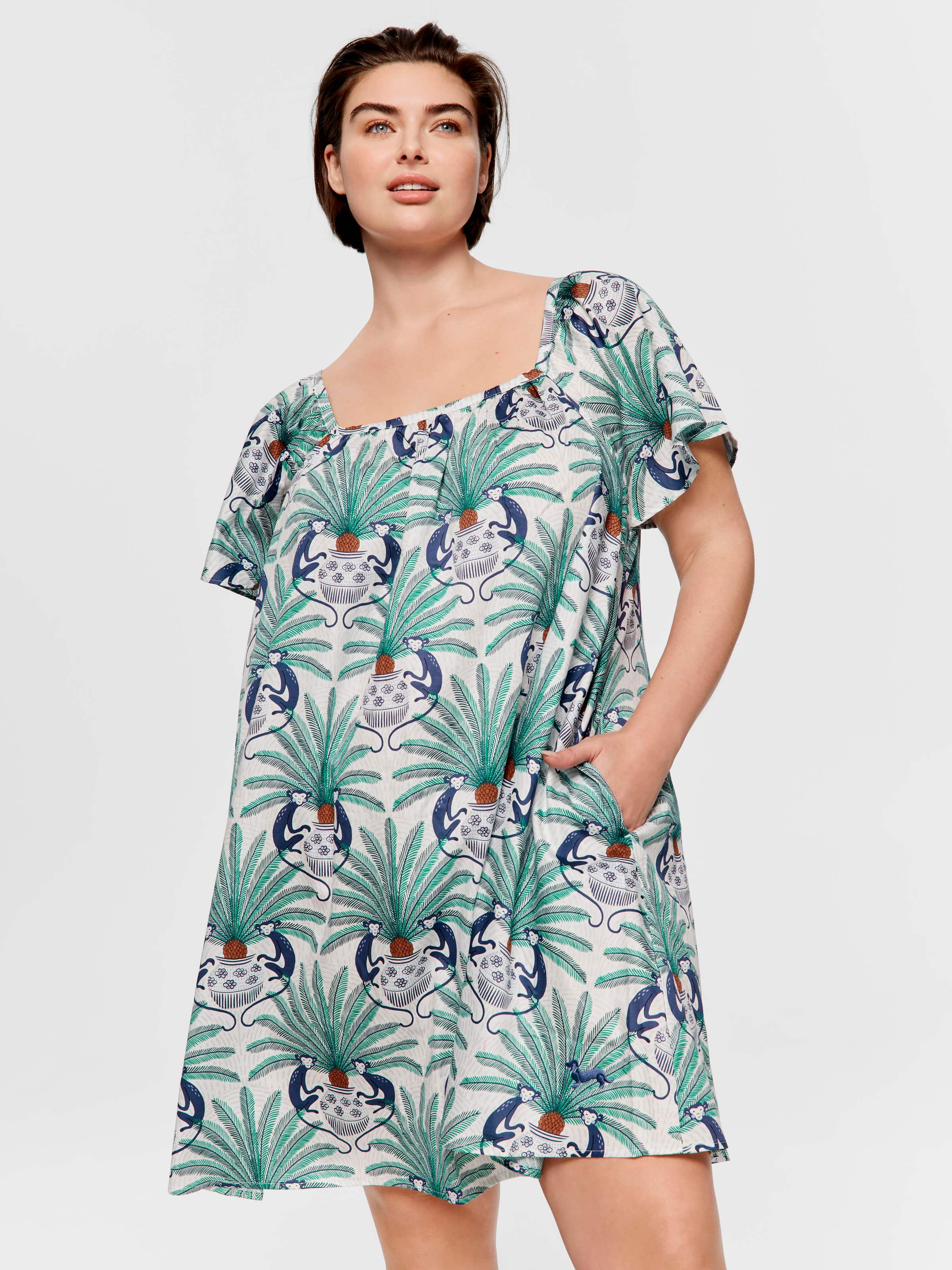 P.A. Plus Monkeying Around Fashion Nightie