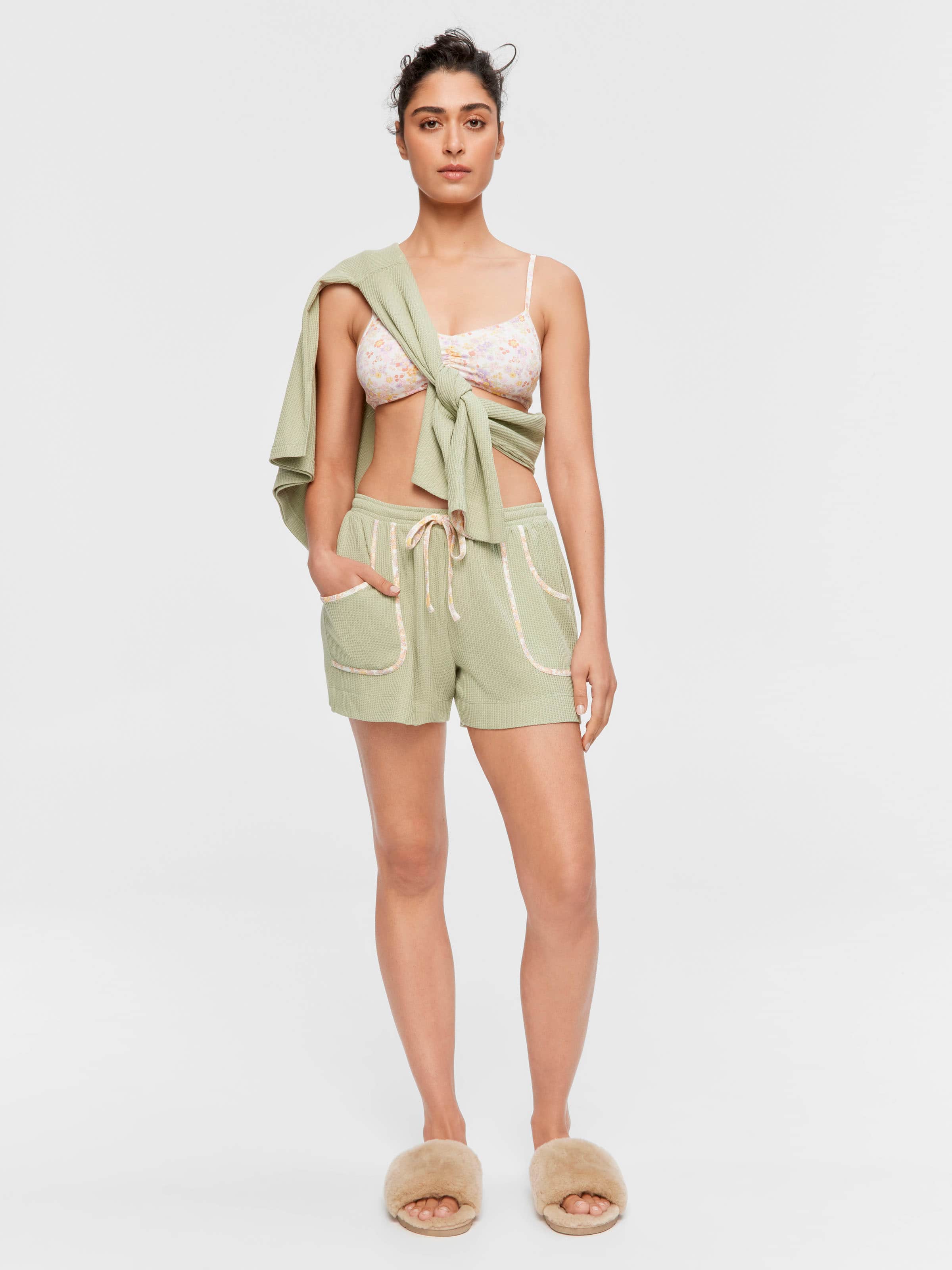 Waffle Mid Short