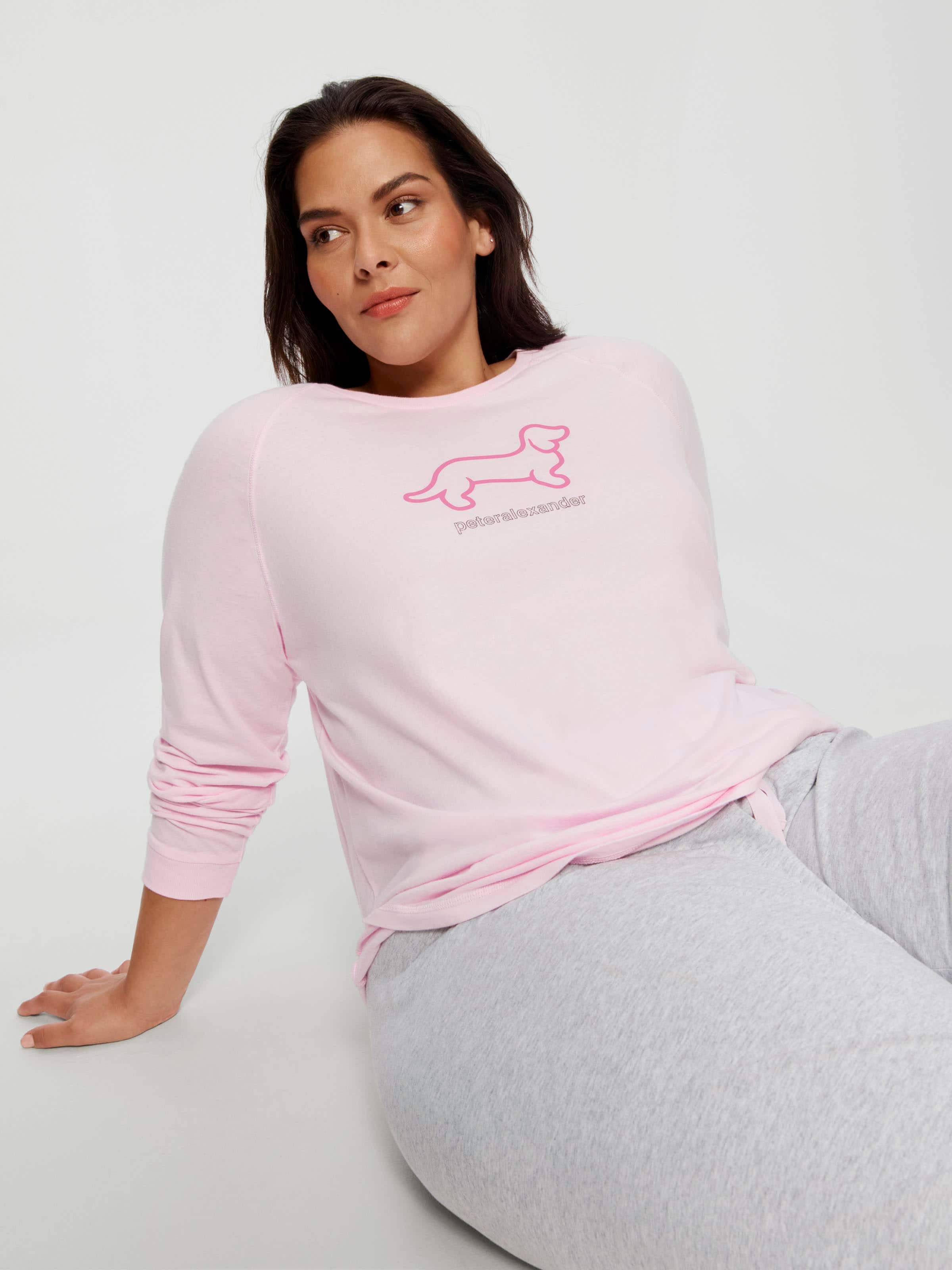 P.A. Plus Classic Long Sleeve Penny Tee
