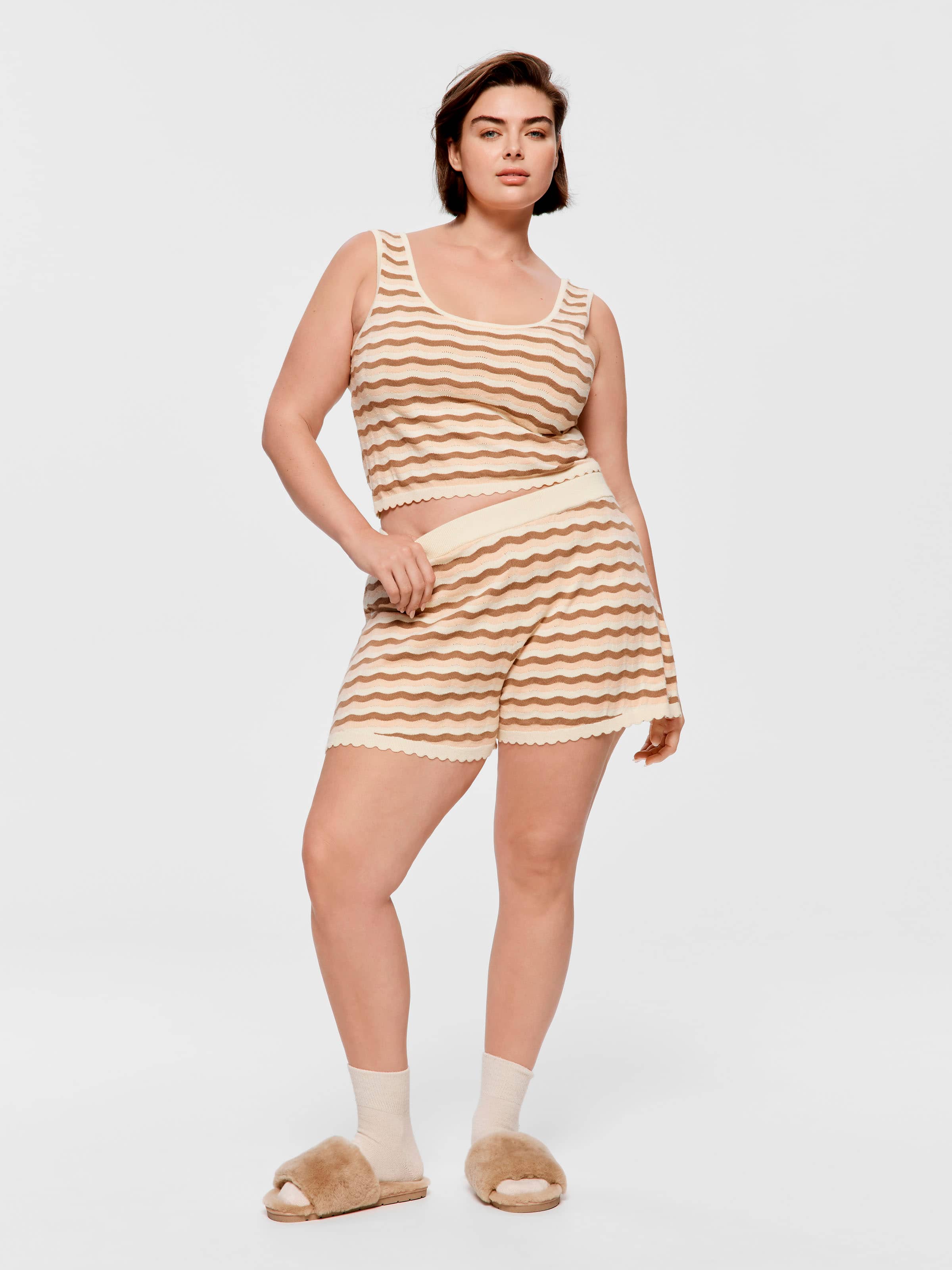 P.A. Plus Knit Short