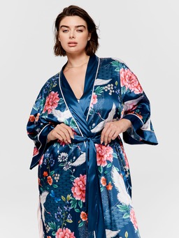 P.A. Plus Flying Through The Sky Kimono Gown