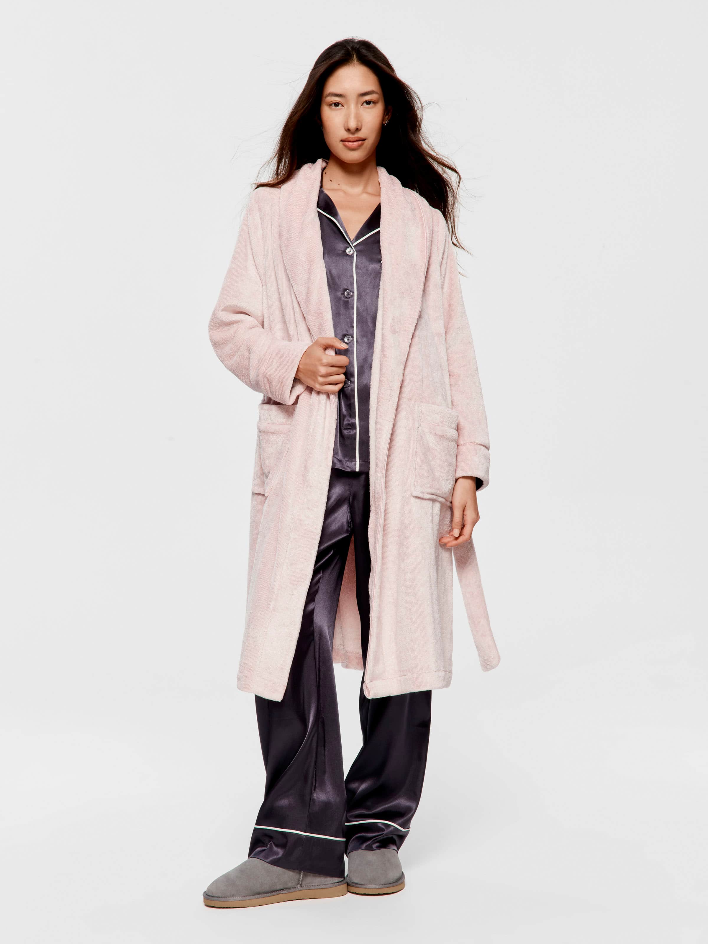 Pink Stripe Fashion Gown