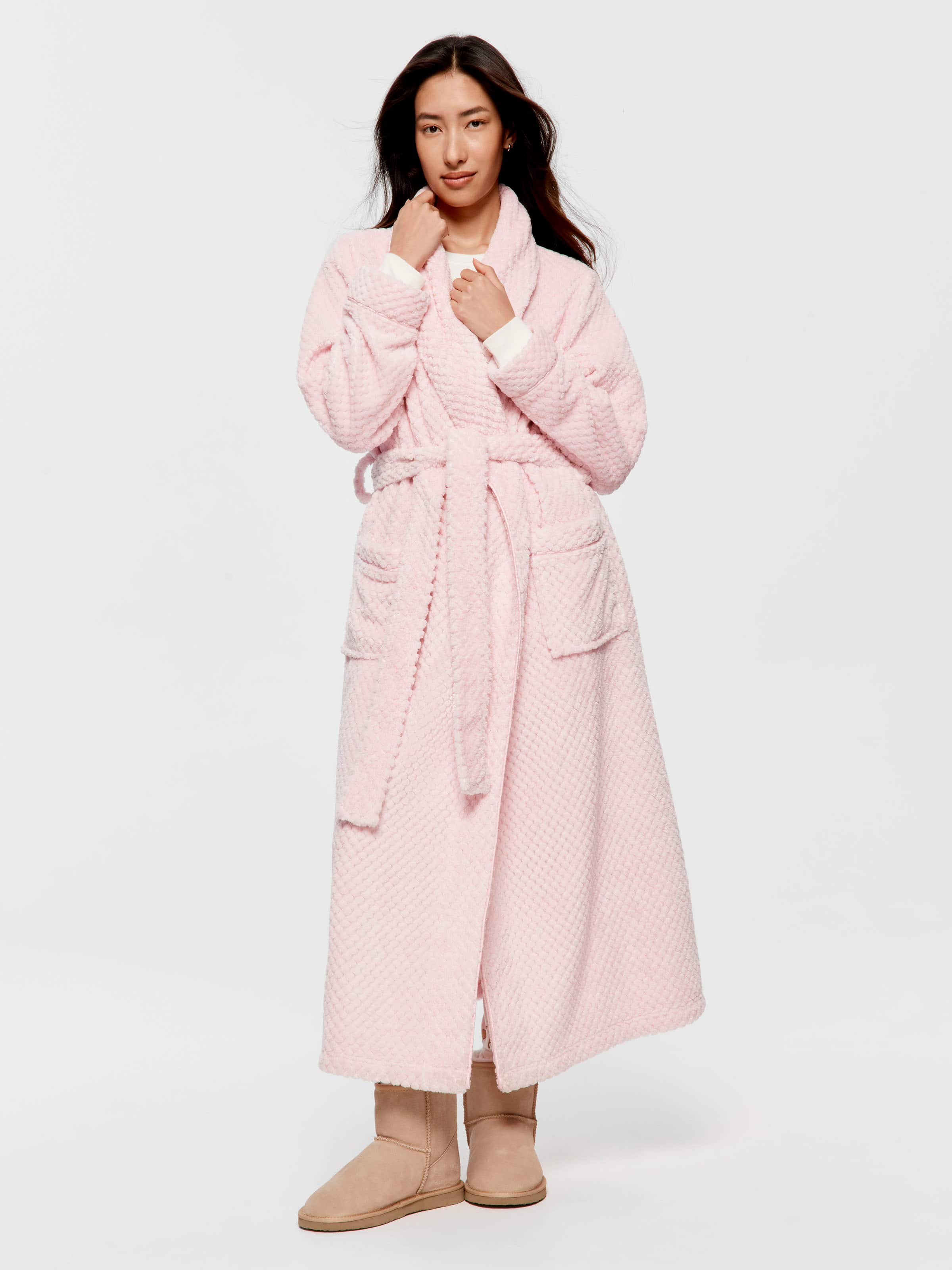 Peter's Pink Jacquard Gown