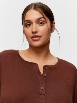 P.A. Plus Chocolate Sweater Top