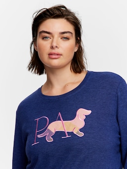 P.A. Plus Buffalo Check Sweater Top